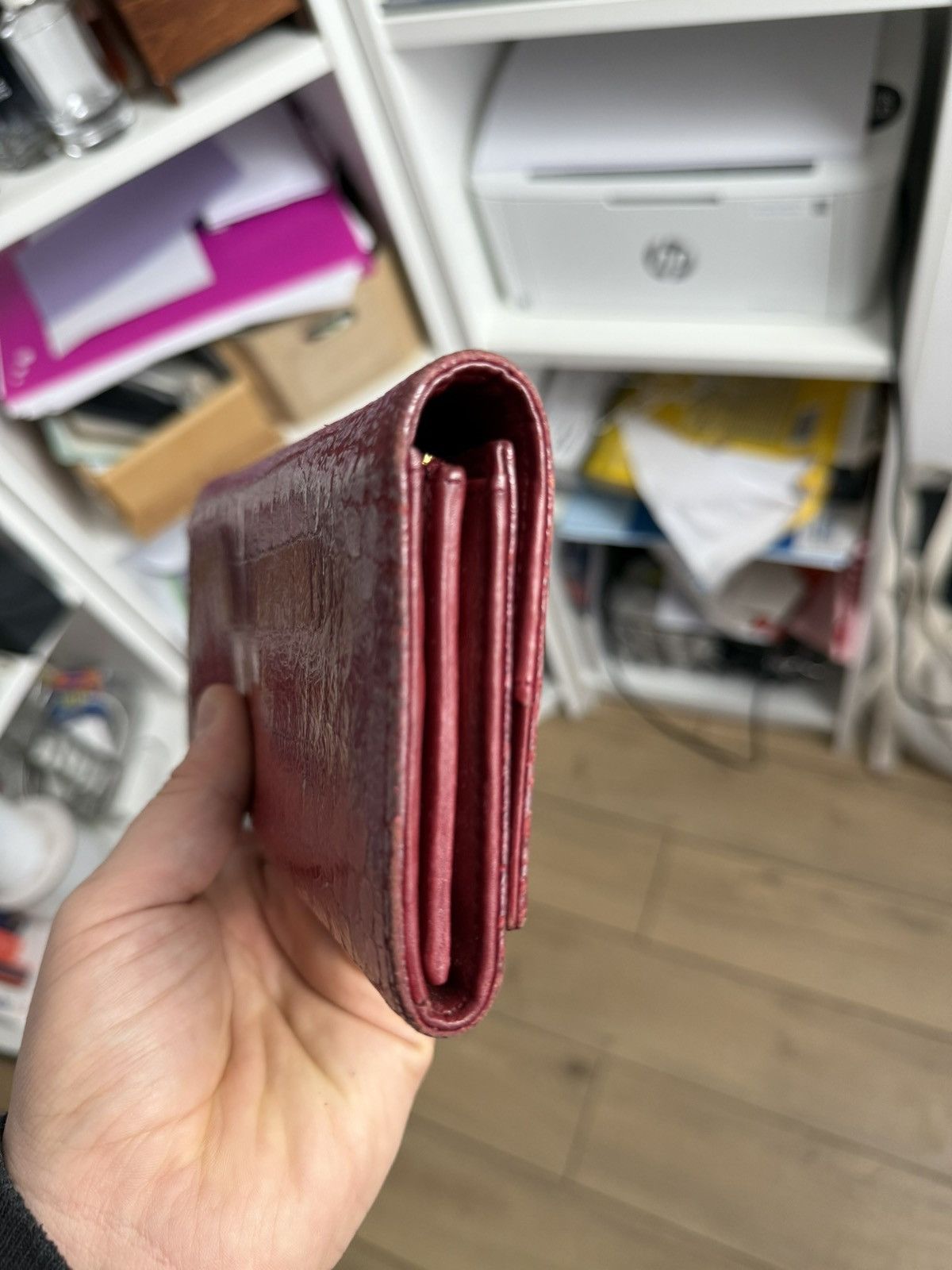Designer × Miu Miu Vintage y2k Miu Miu leather wallet designer archive luxury Size ONE SIZE - 10 Thumbnail