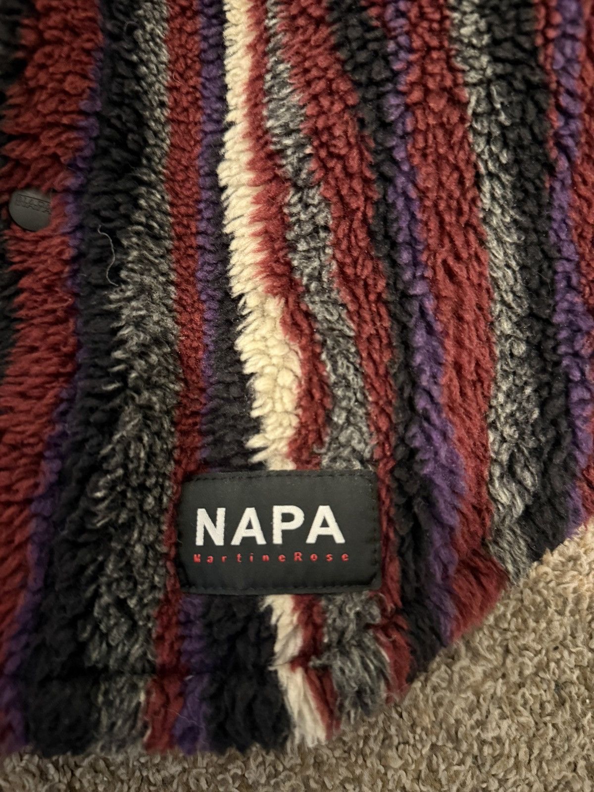 Martine Rose × Napapijri Martine Rose x Napapajiri fleece button up Size US M / EU 48-50 / 2 - 3 Thumbnail