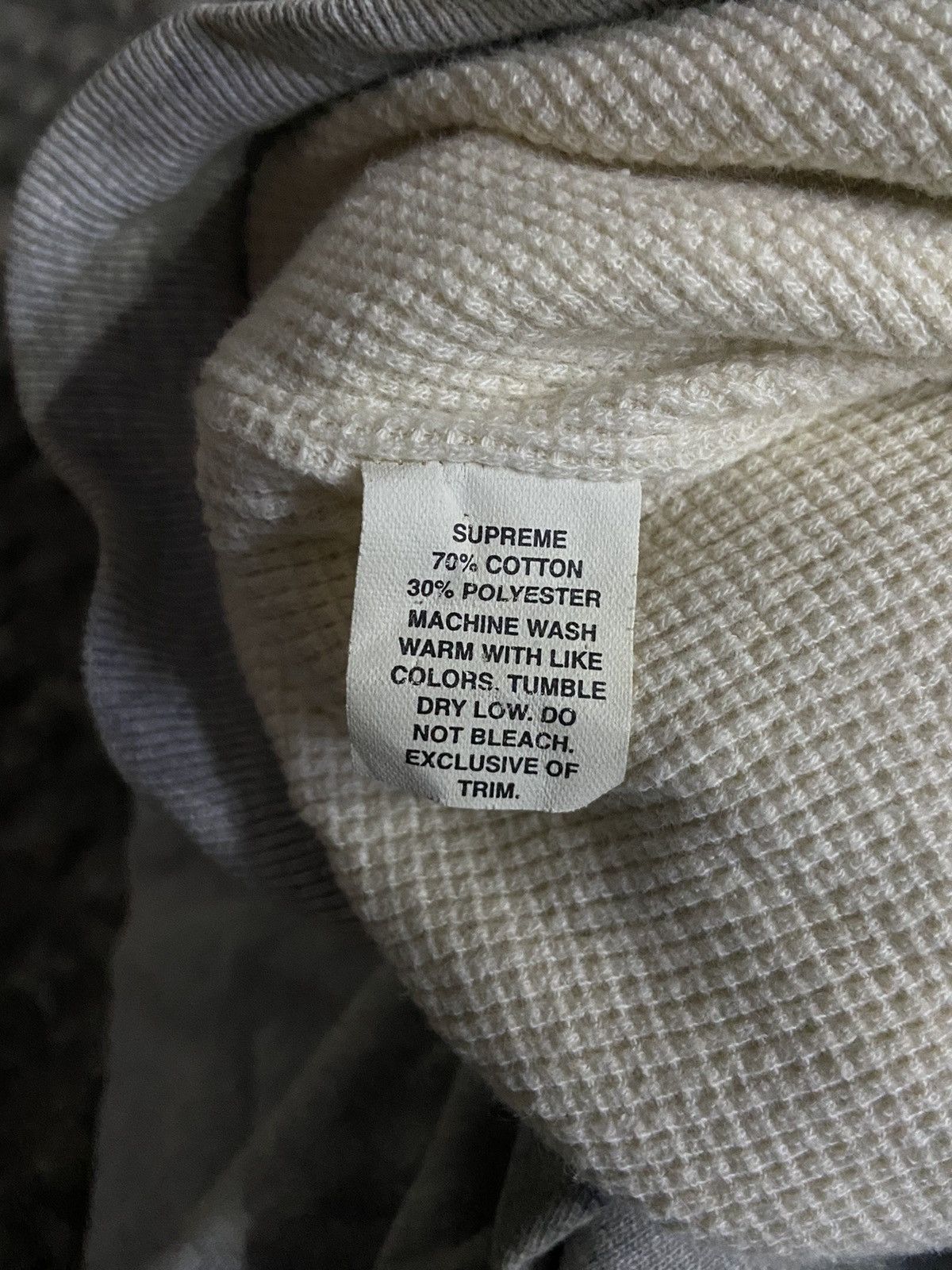 Supreme Vintage OG Supreme Arc Logo Thermal Lined Zip-Up Hoodie Size US XL / EU 56 / 4 - 6 Thumbnail