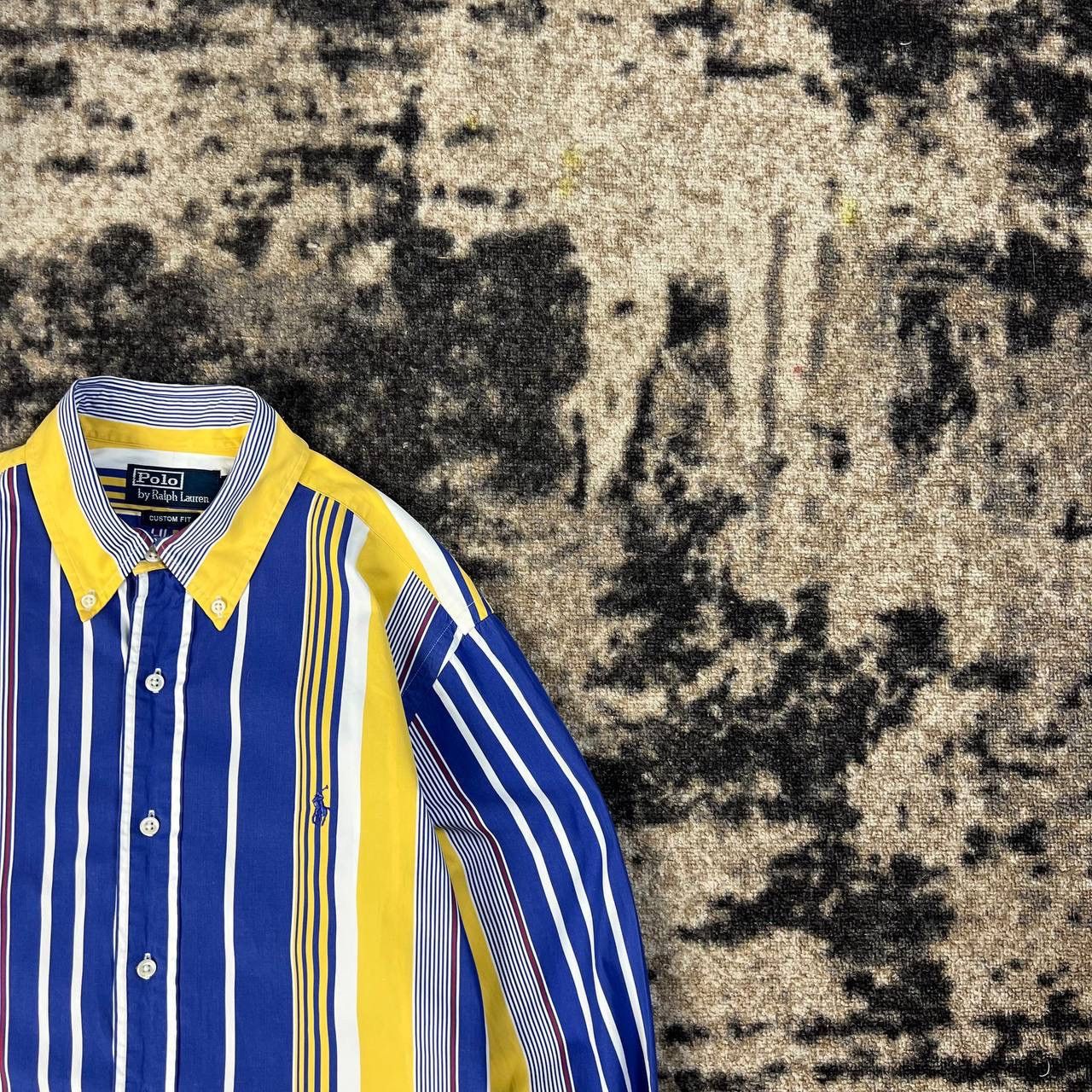 Polo Ralph Lauren Polo Ralph Lauren Luxury Mini Logo Striped Button Up Shirt Size US M / EU 48-50 / 2 - 2 Thumbnail