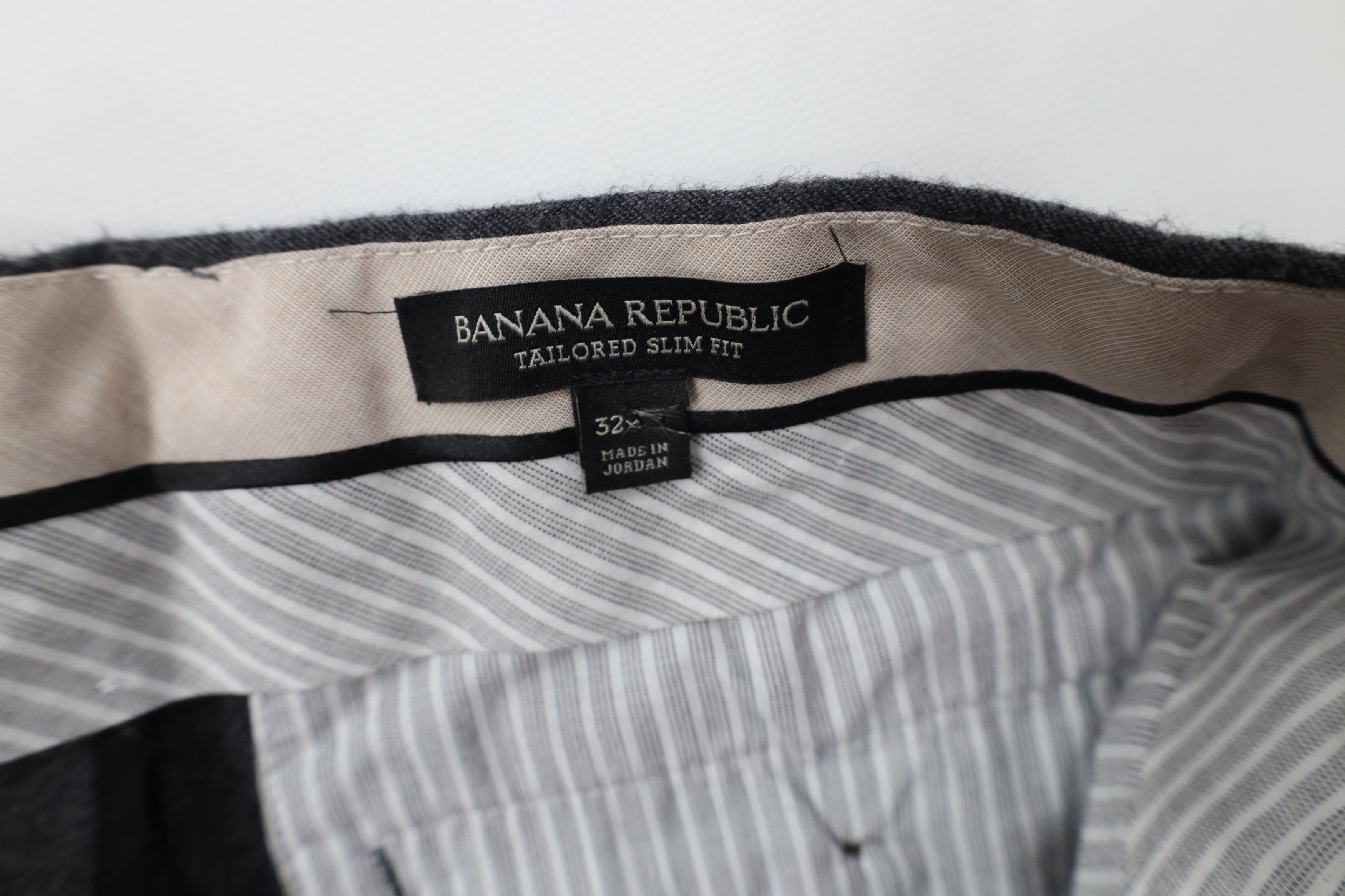 Banana Republic Vintage Y2K Banana Republic Tailored Slim Fit Chino Pants Size US 32 / EU 48 - 6 Thumbnail