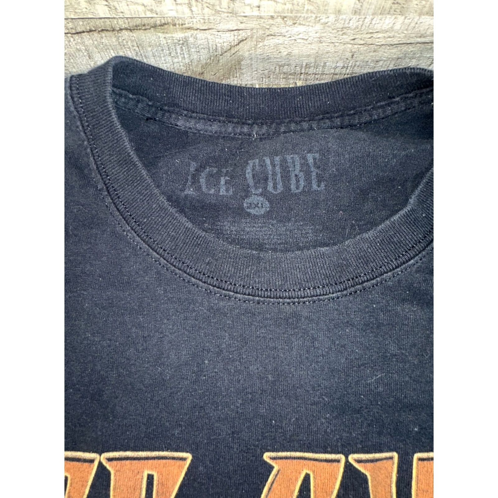 Vintage VINTAGE Men’s Cube T-Shirt 2XL Black Ice Cube Rap Tee Mens Size US XXL / EU 58 / 5 - 3 Thumbnail