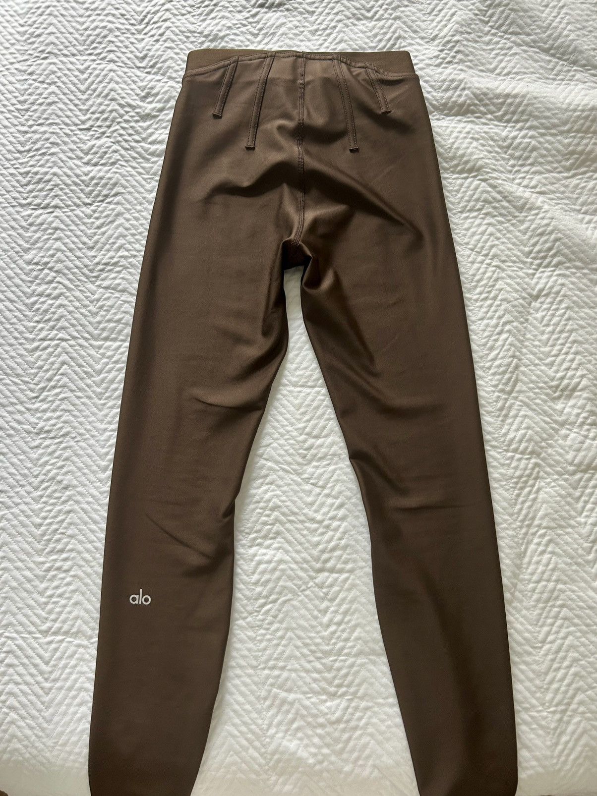 Alo Yoga ALO Yoga Airlift High-Waist 7/8 Corset Legging in Espresso Size 25" / US 0 / IT 36 - 4 Thumbnail