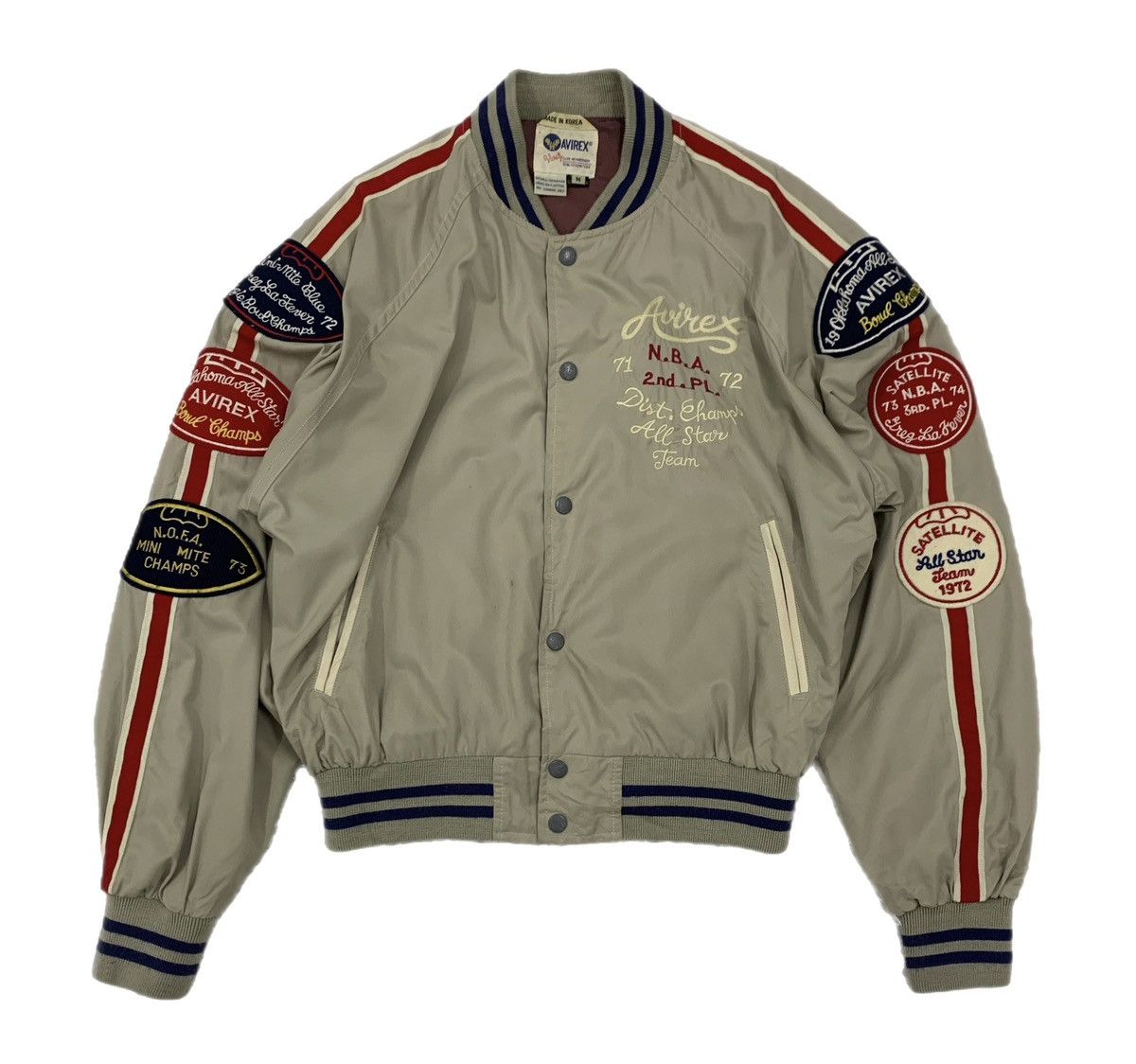 Avirex Avirex Varsity Nice Patches Jacket Size US M / EU 48-50 / 2 - 1 Thumbnail