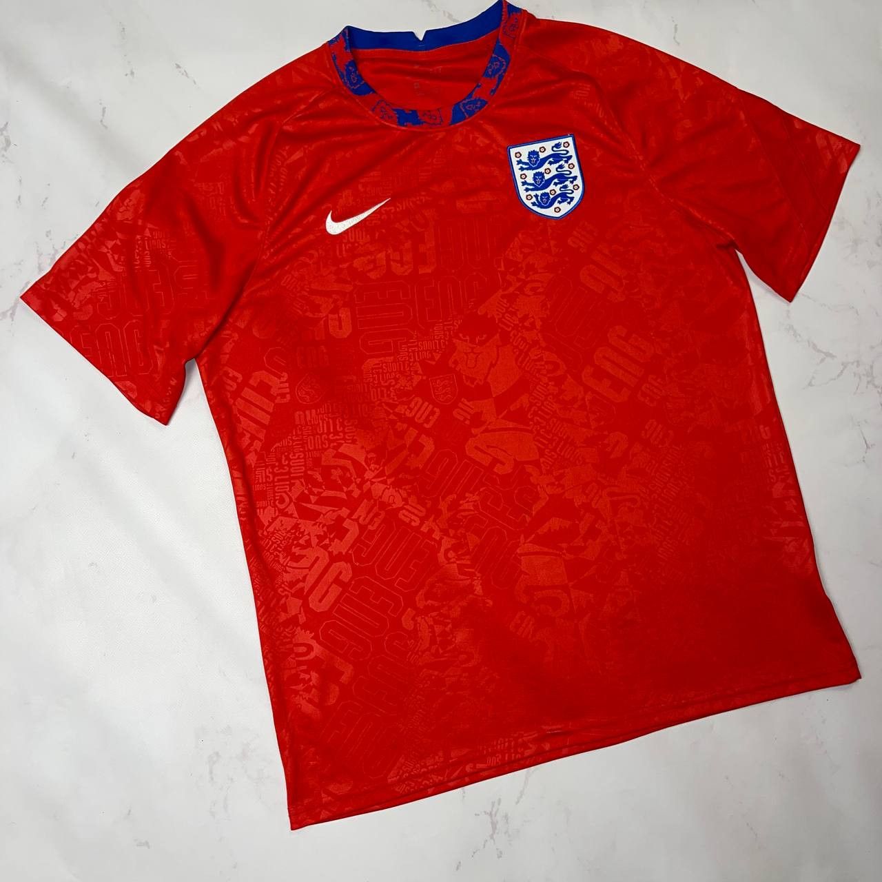 Nike England Nike Training Football Shirt Soccer Jersey Size M Size US XL / EU 56 / 4 - 3 Thumbnail