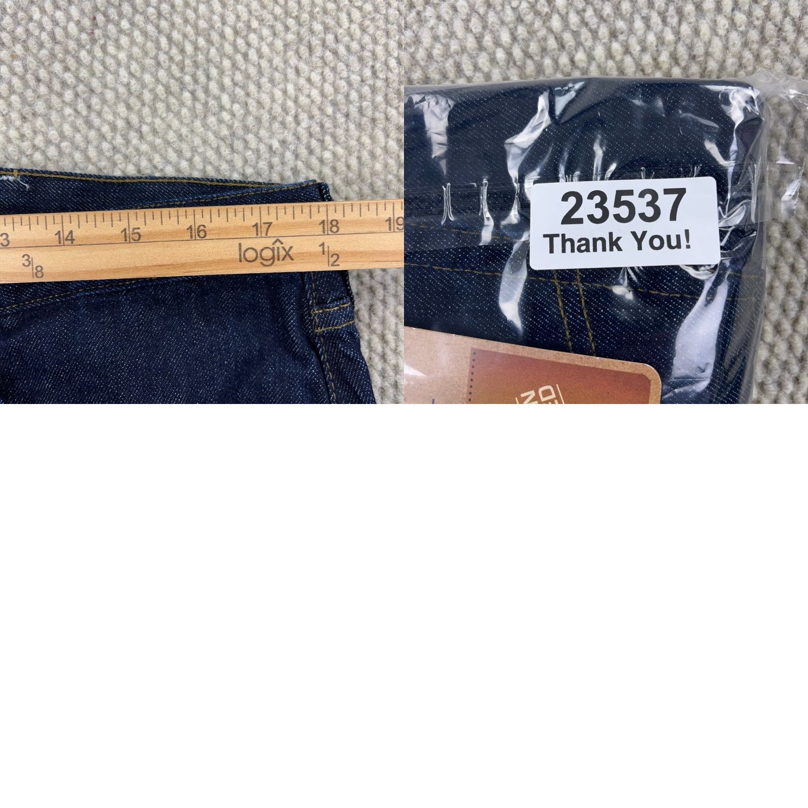 Lee VINTAGE Lee Jeans Men 38x30 Regular Fit Straight Leg Dark Wash Y2K 2000s Jeans Mens Blue 90s USA Size US 38 / EU 54 - 9 Thumbnail