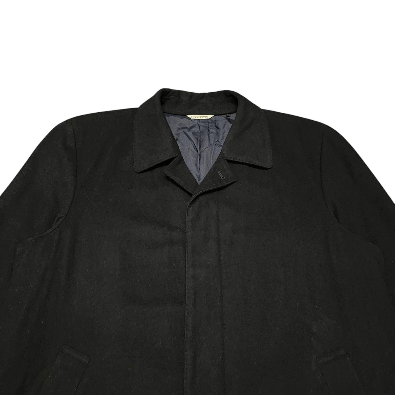 Givenchy Vintage Givenchy Monsieur Wool Long Coat Size US L / EU 52-54 / 3 - 3 Thumbnail