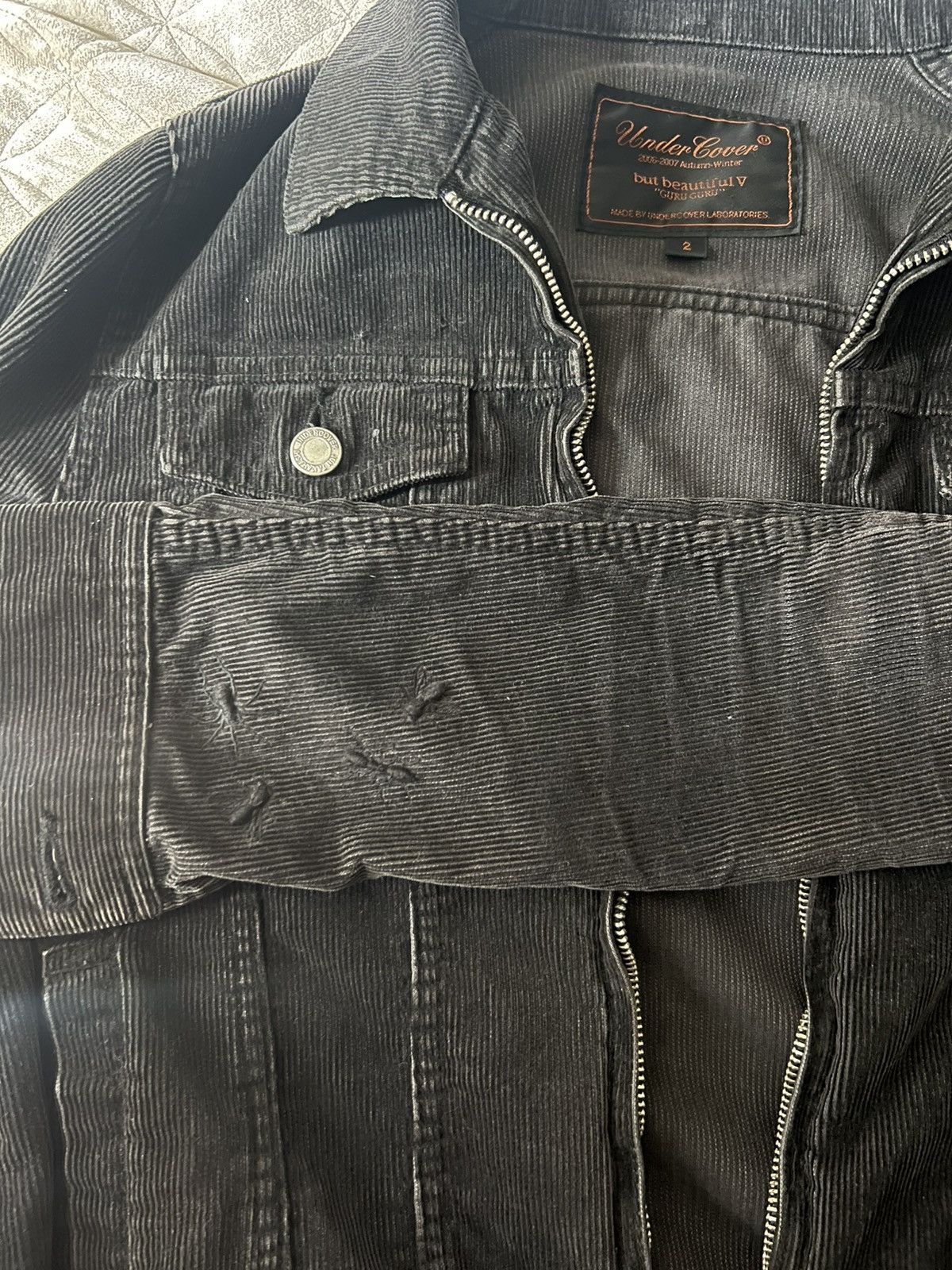 Undercover Undercover AW06-07 but beautiful V “GURU GURU” bug jacket Size M / US 6-8 / IT 42-44 - 5 Thumbnail