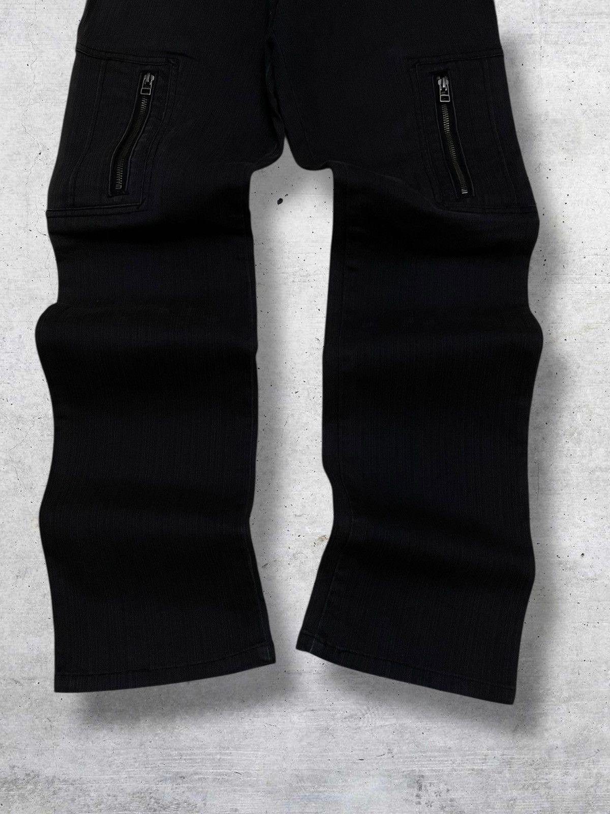 semanticdesign SEMANTIC DESIGN 1990S JAPAN BIKERS PUNK FADED PANT Size US 30 / EU 46 - 3 Thumbnail