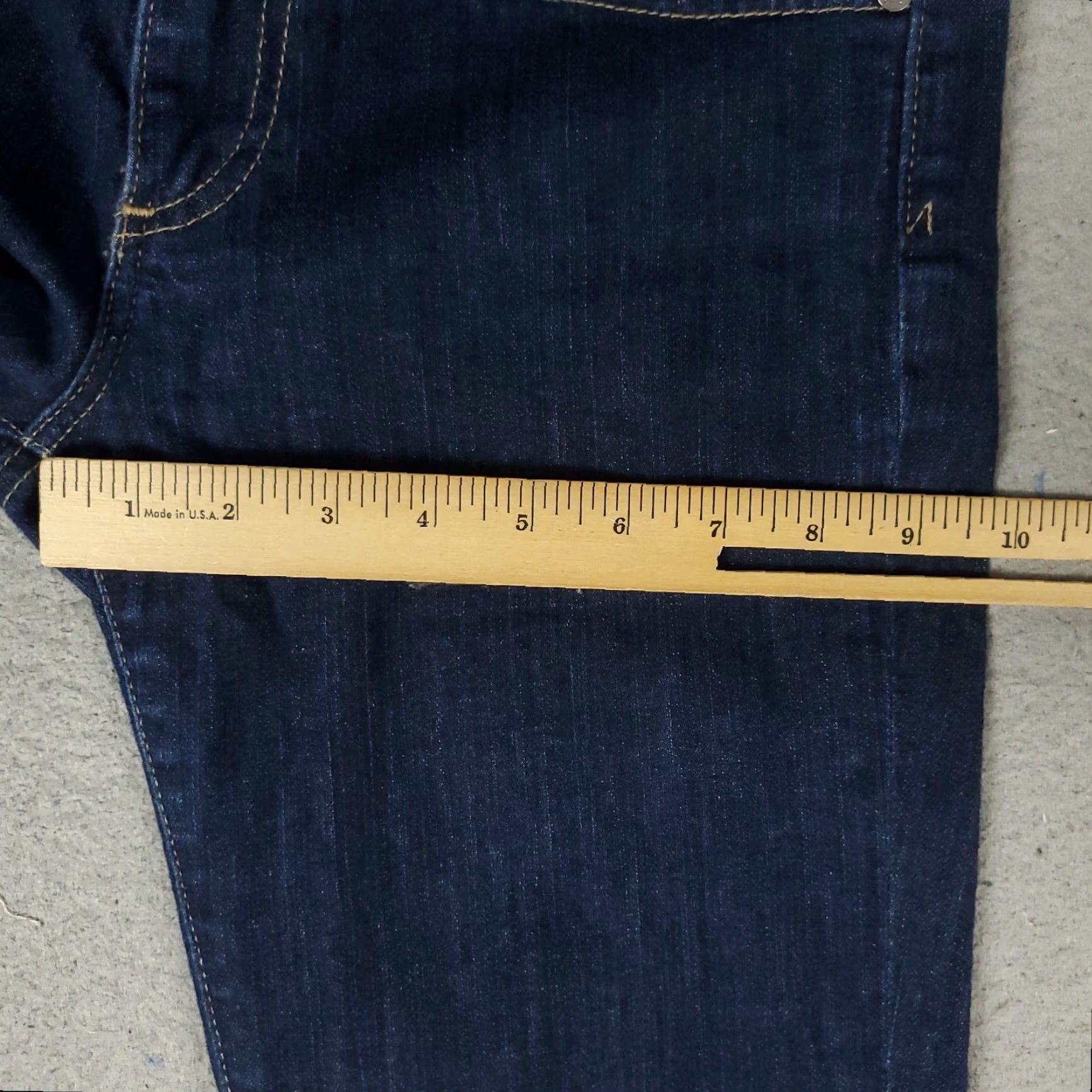 Vintage VINTAGE AG Adriano Goldschmied Jeans Womens 27x30 Skinny Cigarette Leg Denim Blue 2010s Size 27" / US 4 / IT 40 - 6 Thumbnail