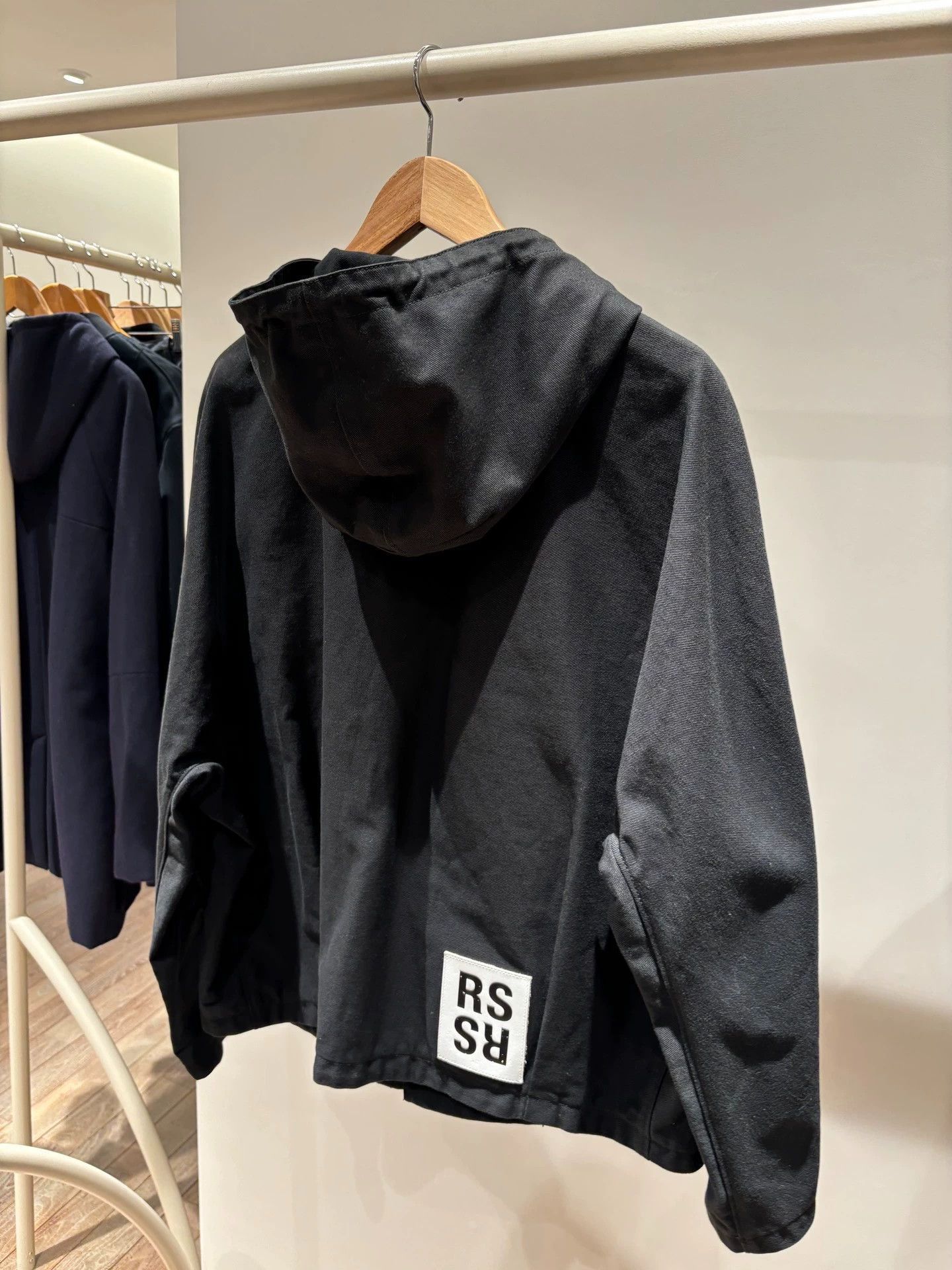 Raf Simons Raf Simons Hooded wide short coat Size US M / EU 48-50 / 2 - 5 Thumbnail