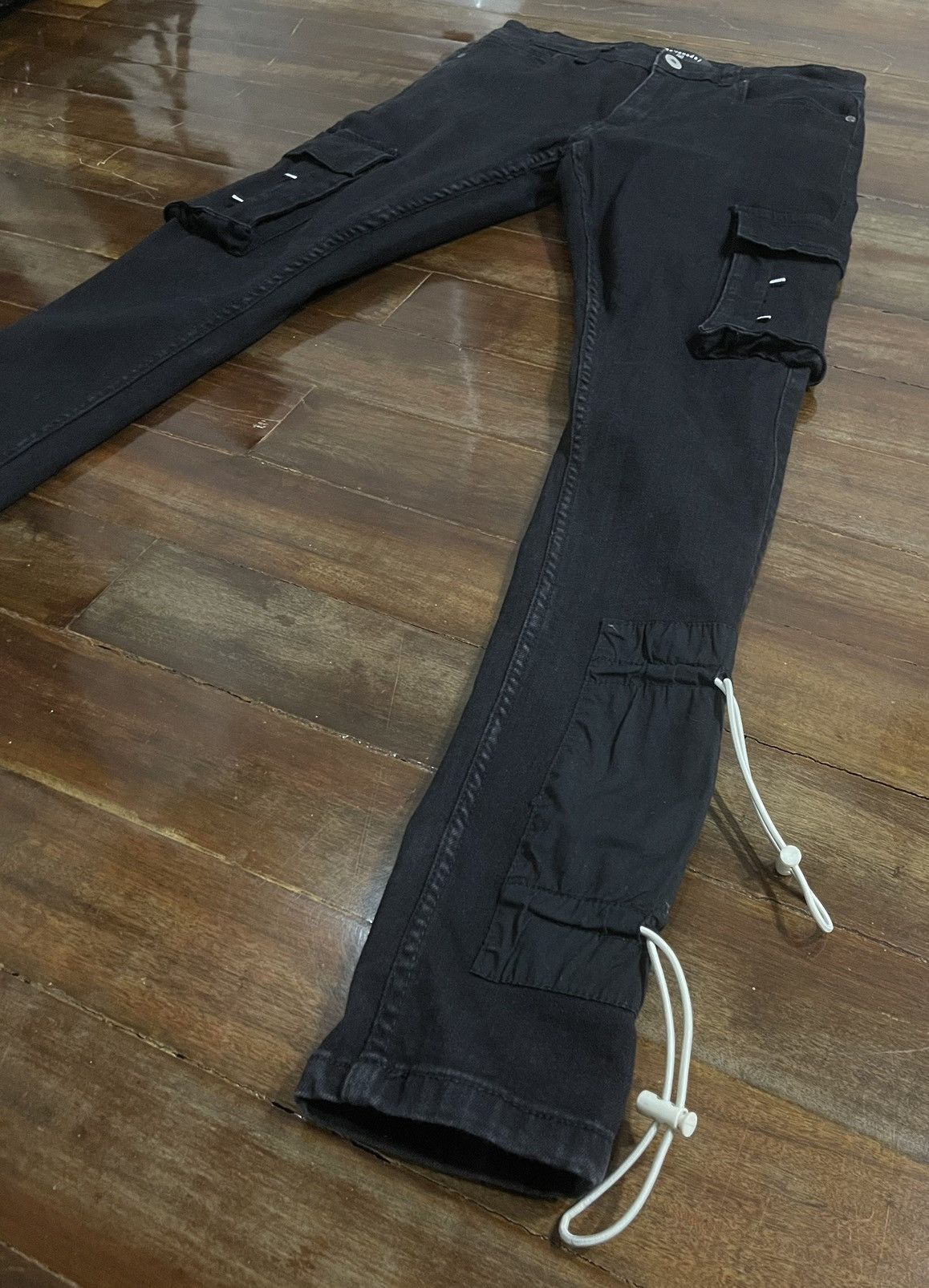 SERENEDE Serenede Parachute Black Jeans 99%IS Designed Size US 30 / EU 46 - 3 Thumbnail