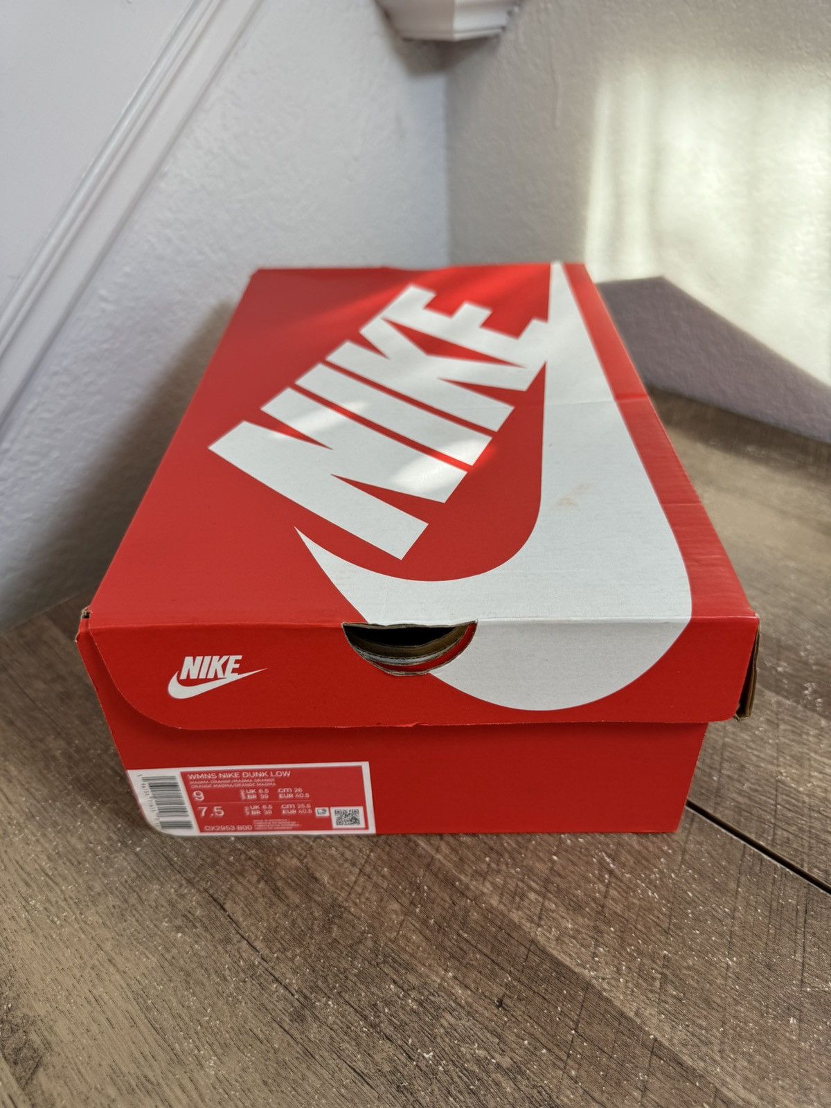 Nike Nike Dunk Low 'Magma Orange' Shoes Size 9 W / 7.5 M Model Size US 9 / EU 42 - 9 Thumbnail