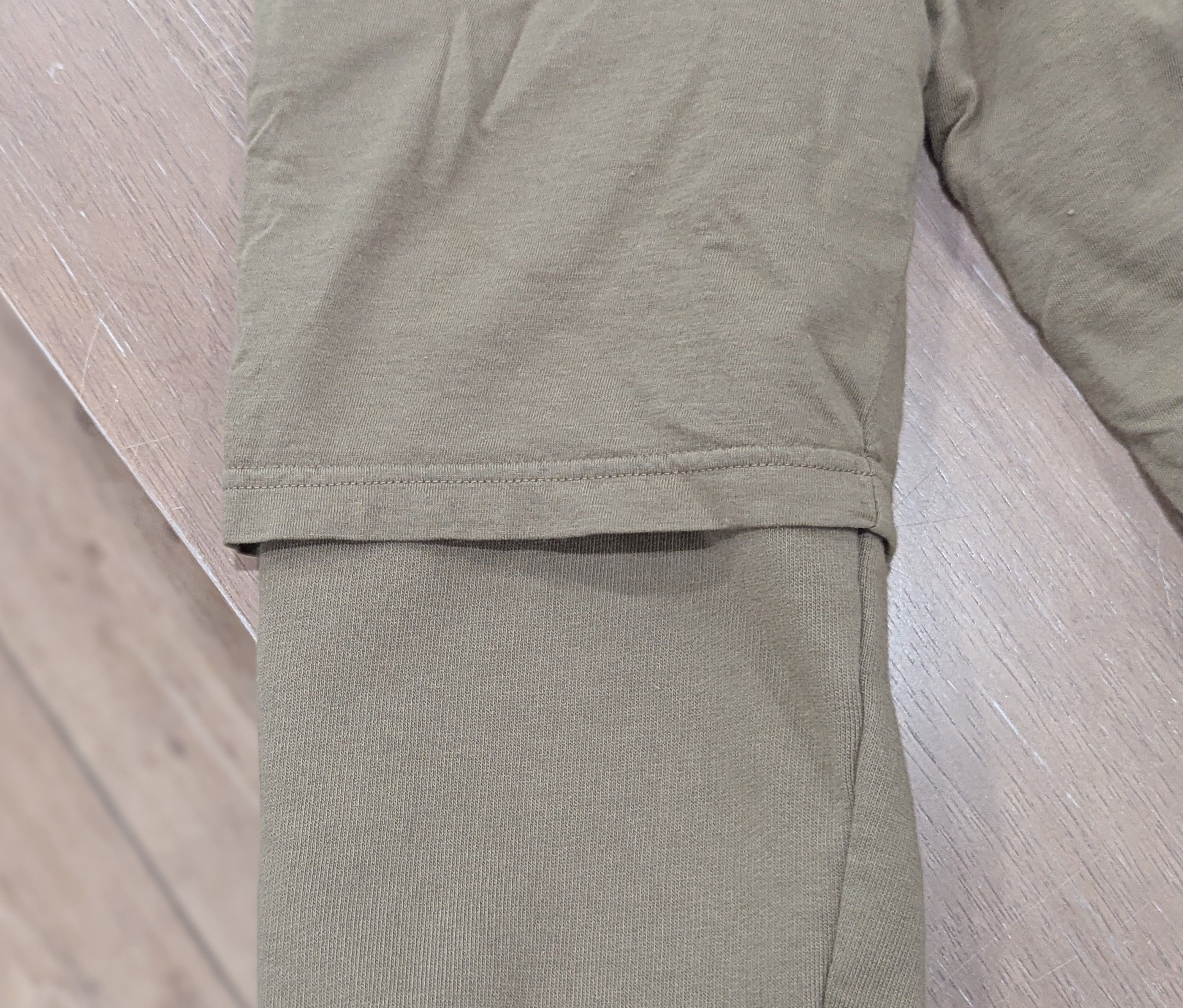 Rick Owens DRKSHDW RICK OWENS "Hustler" LS T-Shirt Pale Green M Size US M / EU 48-50 / 2 - 3 Thumbnail