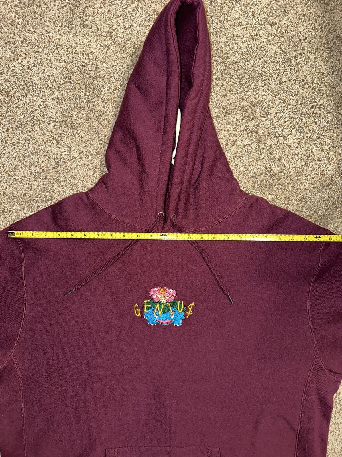 Genius Pieces × Pokemon Genius Pieces Venusaur Pokémon Hoodie Size US XXL / EU 58 / 5 - 8 Thumbnail