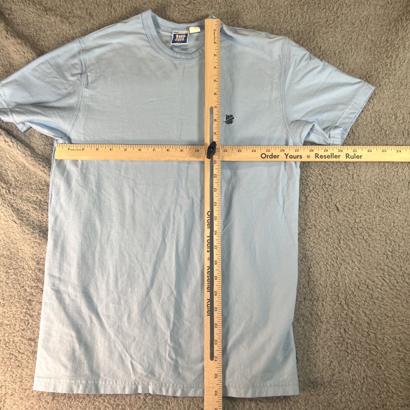 Undefeated Undefeated Adult T-Shirt Tee Light Blue Size X-Small UNDFTD Size US XS / EU 42 / 0 - 3 Thumbnail