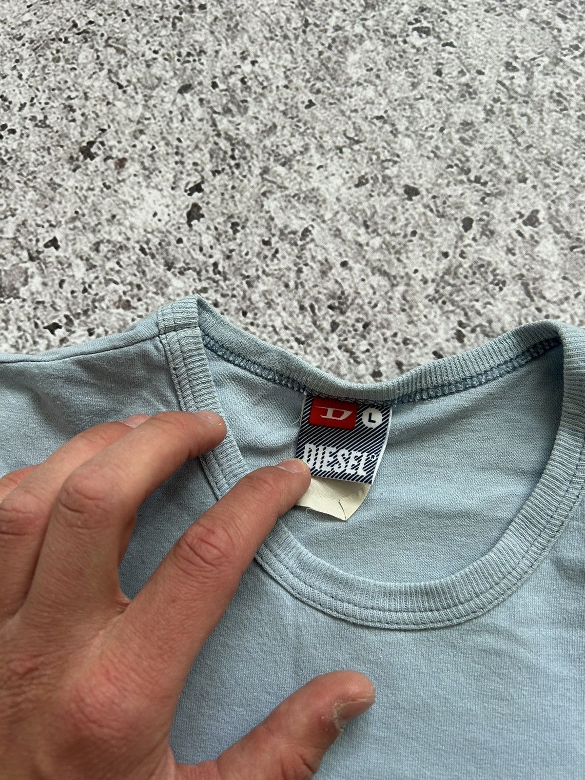 Diesel × Japanese Brand Vintage 90s Diesel Big logo t-shirt retro rare Y2K Size US M / EU 48-50 / 2 - 8 Thumbnail