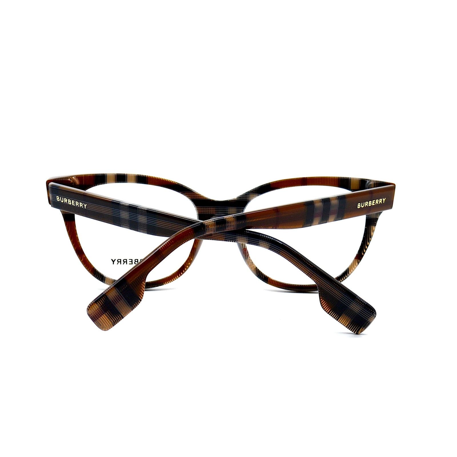 Burberry NEW BURBERRY BE2375 3966 CHECK BROWN EYEGLASSES FRAME Size ONE SIZE - 8 Thumbnail