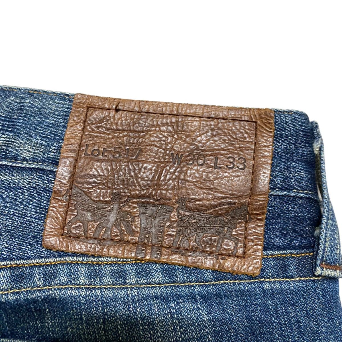 Levi's Levis 517 Premium Denim Flare Jeans Low Rise Size US 30 / EU 46 - 13 Thumbnail