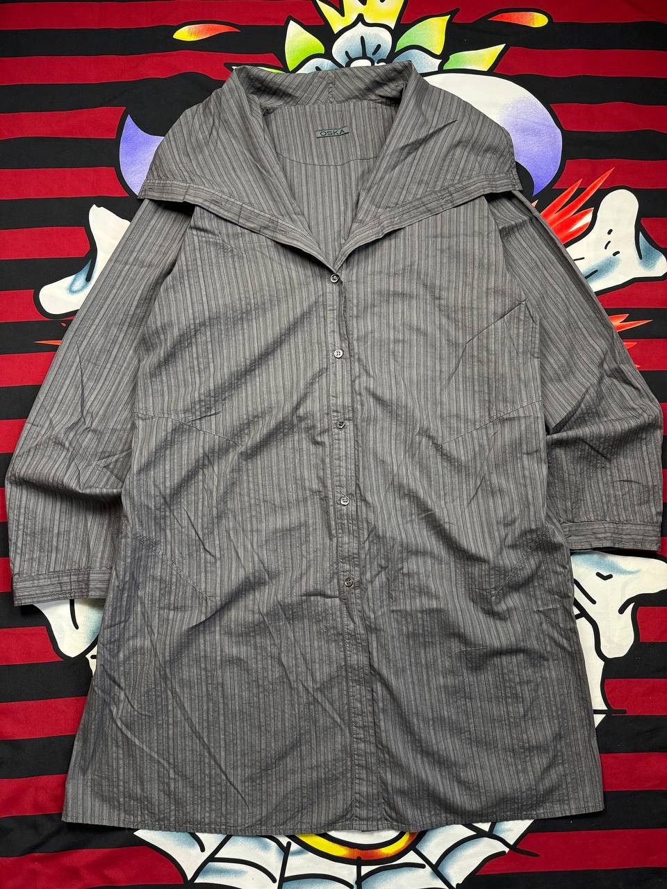 OSKA OSKA stripped button up blouse shirt Size 3 Size L / US 10 / IT 46 - 1 Thumbnail