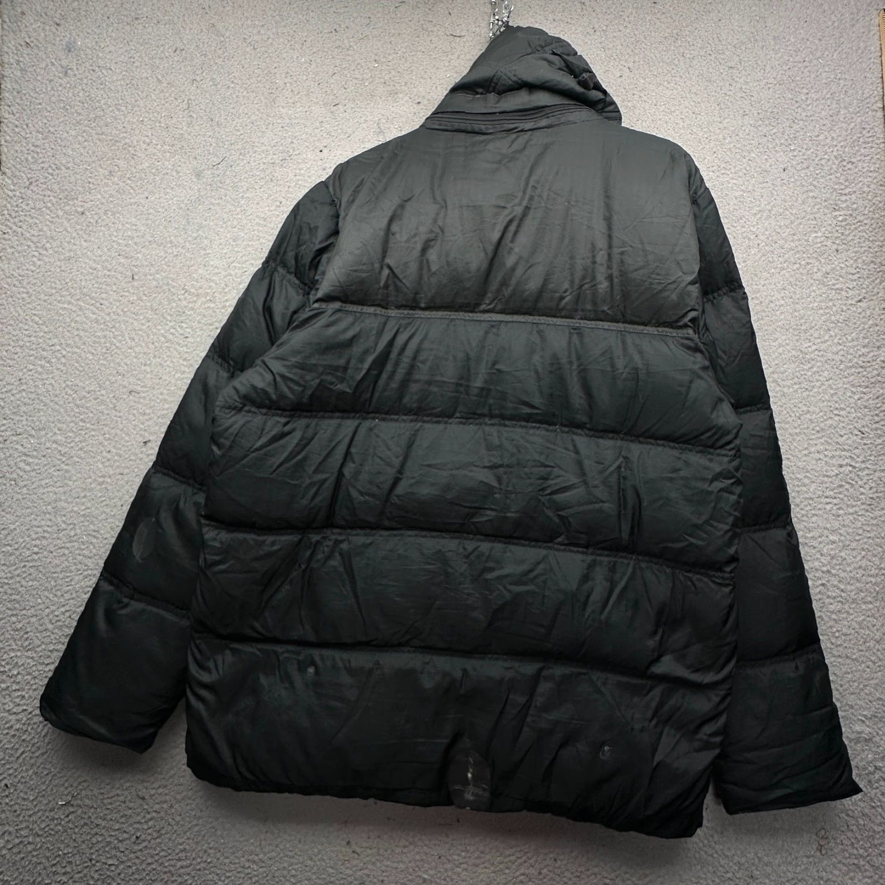 Nike Nike Stowage Down Puffer Jacket Coat Hooded XL Mens Black 477125-010 HOLES Size US XL / EU 56 / 4 - 6 Thumbnail