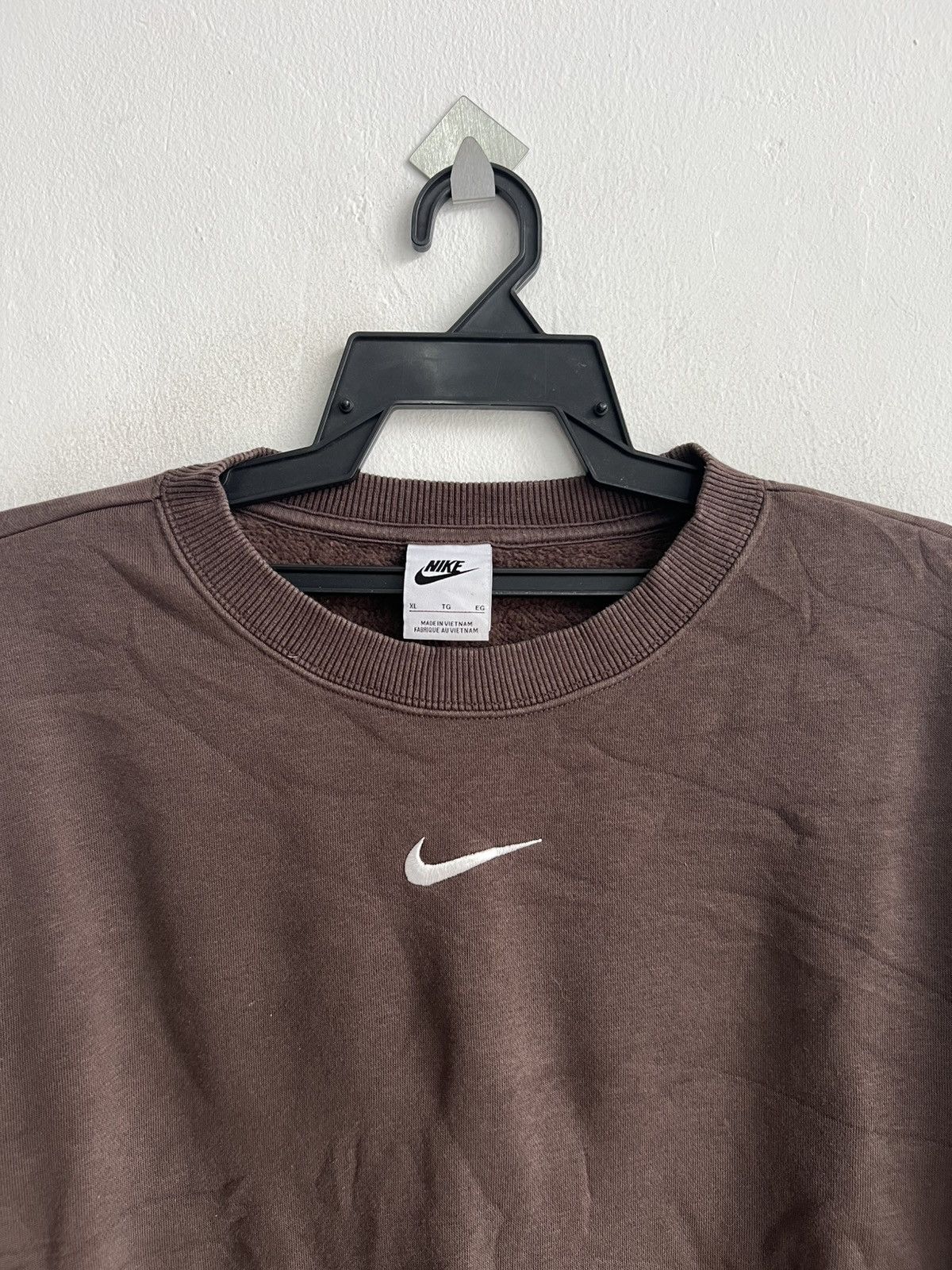 Drake × Nike Y2K Nike Sportswear Swoosh Centre Logo Baggy Sweatshirt Size US XL / EU 56 / 4 - 1 Thumbnail
