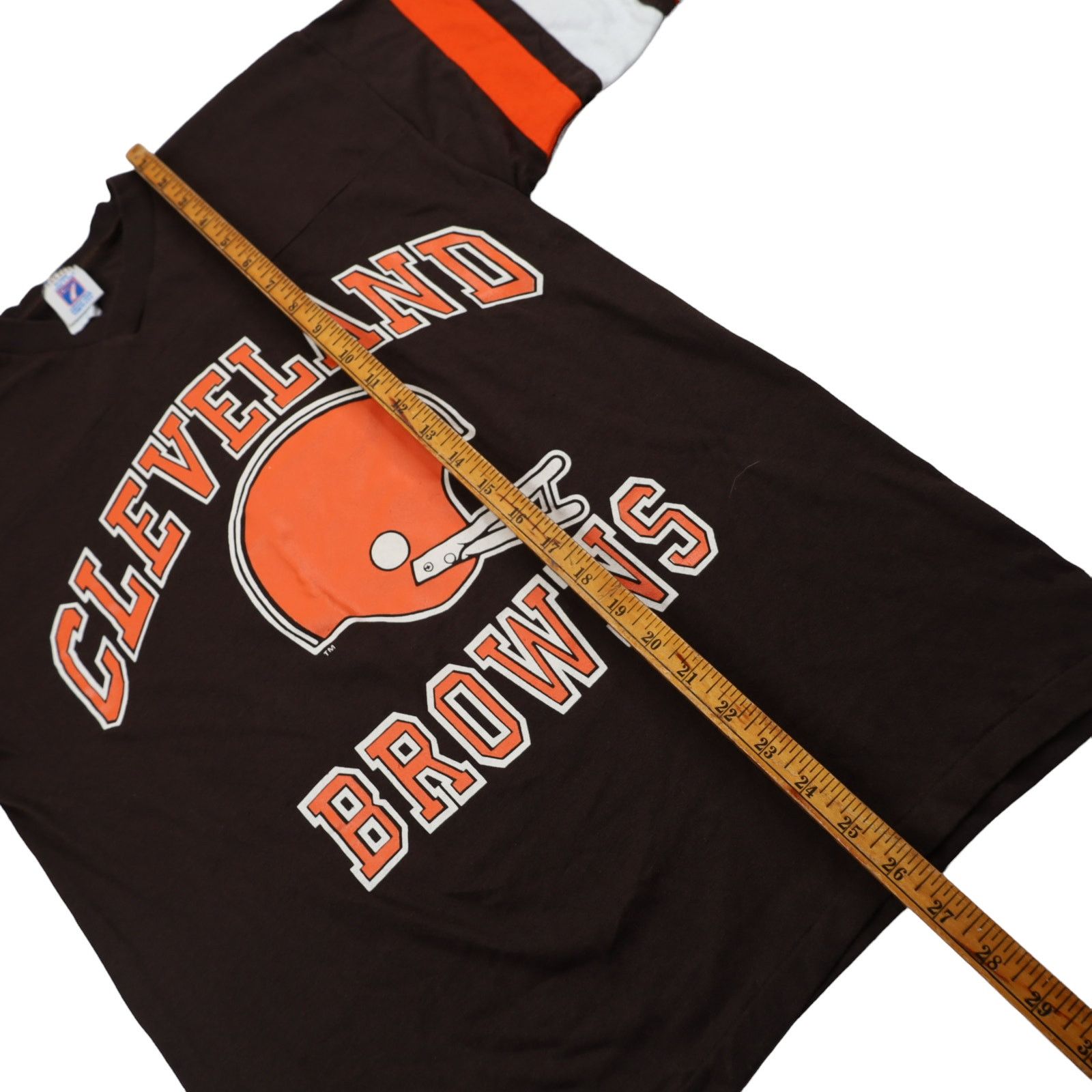 NFL × Vintage Vintage Logo 7 Cleveland Browns Graphic T Shirt Size US M / EU 48-50 / 2 - 7 Thumbnail