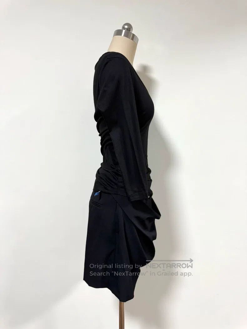 Vivienne Westwood Vivienne Westwood size 1 Black Saturn Pleated Skirt Pants Size 26" / US 2 / IT 38 - 6 Thumbnail