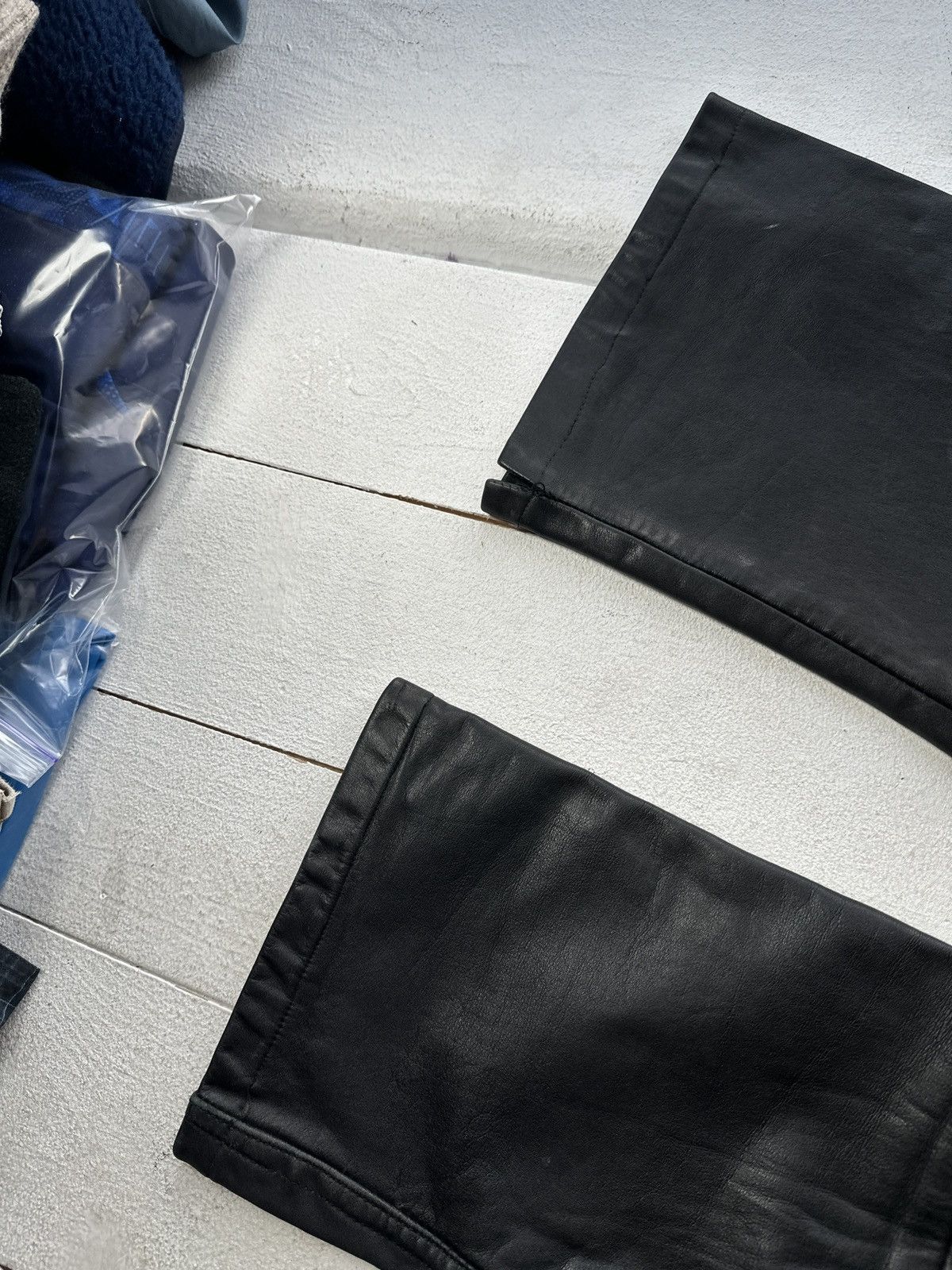 Other IXS 🚨GRAIL MEN LEATHER PANTS Y2K WESTERN MOTORCYCLE Size US 28 / EU 44 - 13 Thumbnail