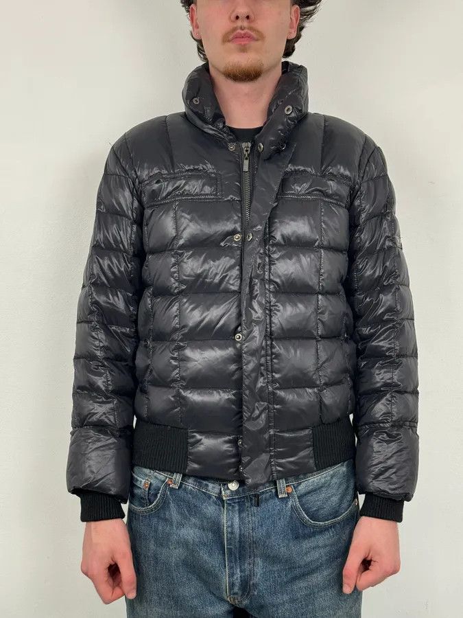 Just Cavalli AW2011 Cavalli Black Nylon Quilted Puffer Jacket Size US M / EU 48-50 / 2 - 2 Thumbnail