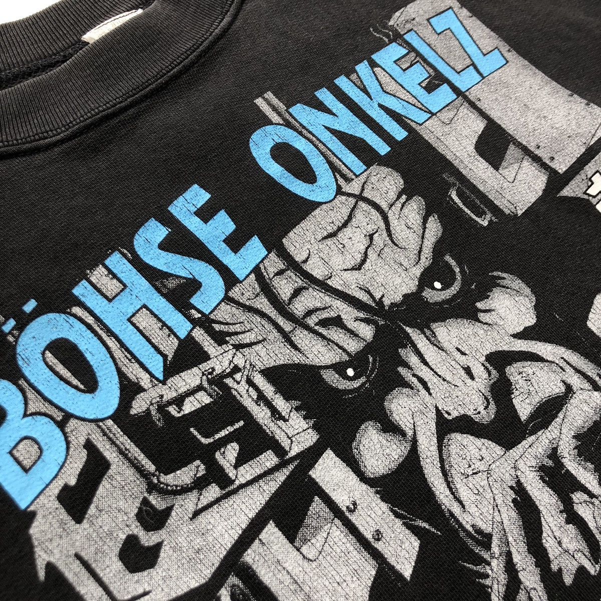 Band Tees × Vintage Bohse Onkelz 1990 Ed Ist Soweit 90’s Vintage Long Sleeve Size US L / EU 52-54 / 3 - 10 Thumbnail
