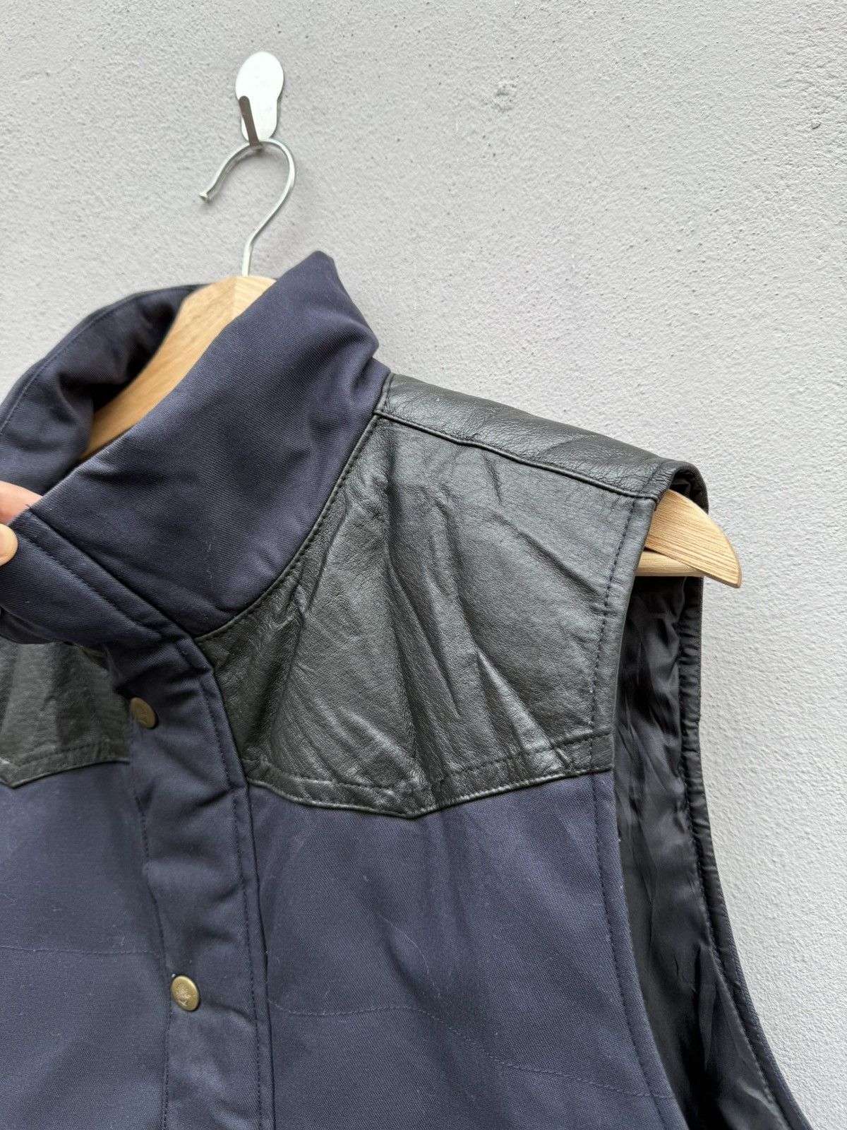 Ben Davis Ben Davis Puffer + Leather Vest Size US L / EU 52-54 / 3 - 6 Thumbnail
