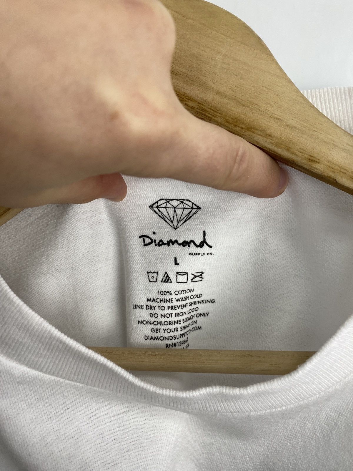 Diamond Supply Co. 🇺🇸 Y2K Diamond Supply Co Girls Skateboard T-Shirt Rare Size US L / EU 52-54 / 3 - 6 Thumbnail