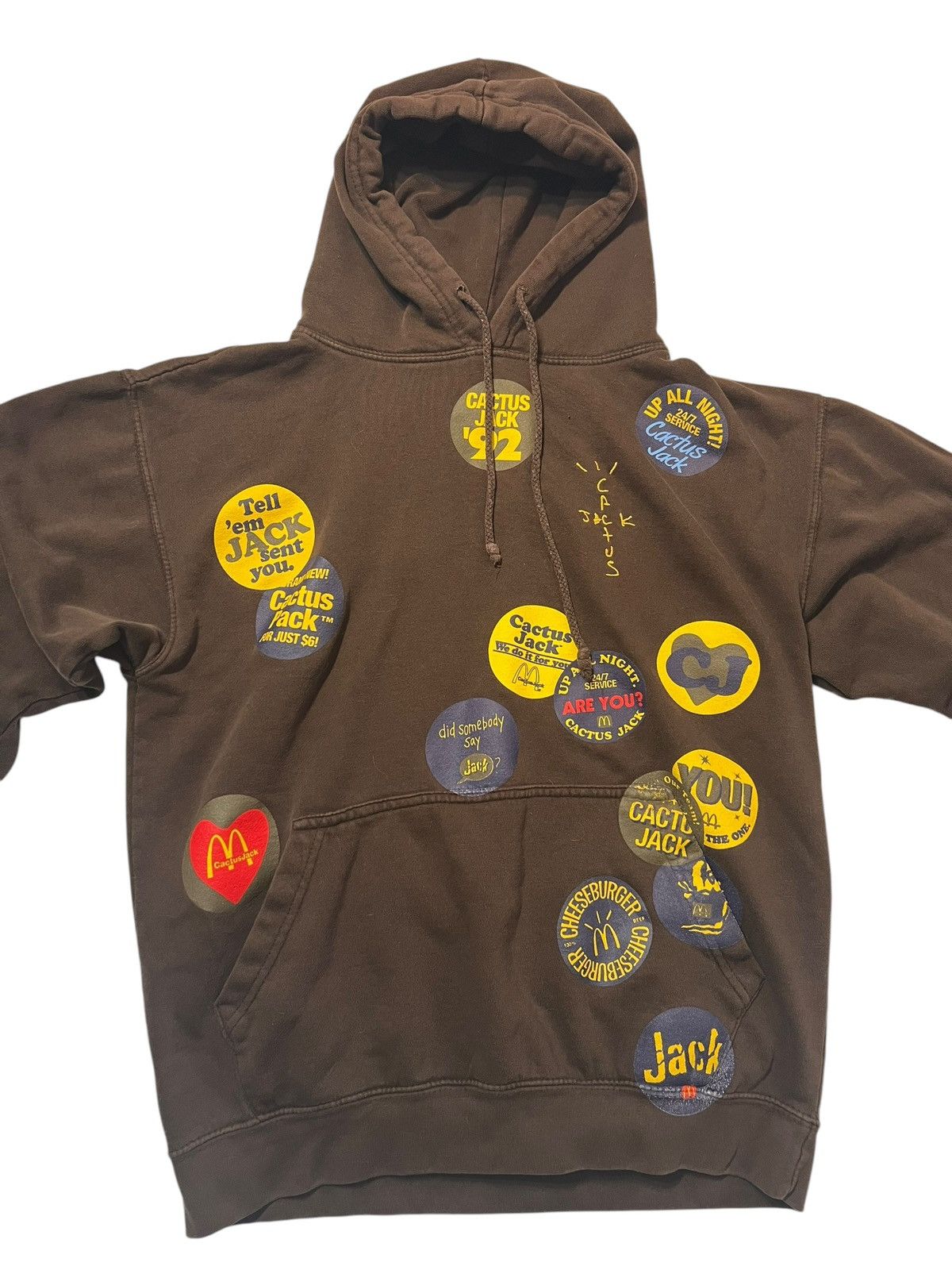 Travis Scott Travis Scott x Mcdonalds Sticker Bomb Hoodie