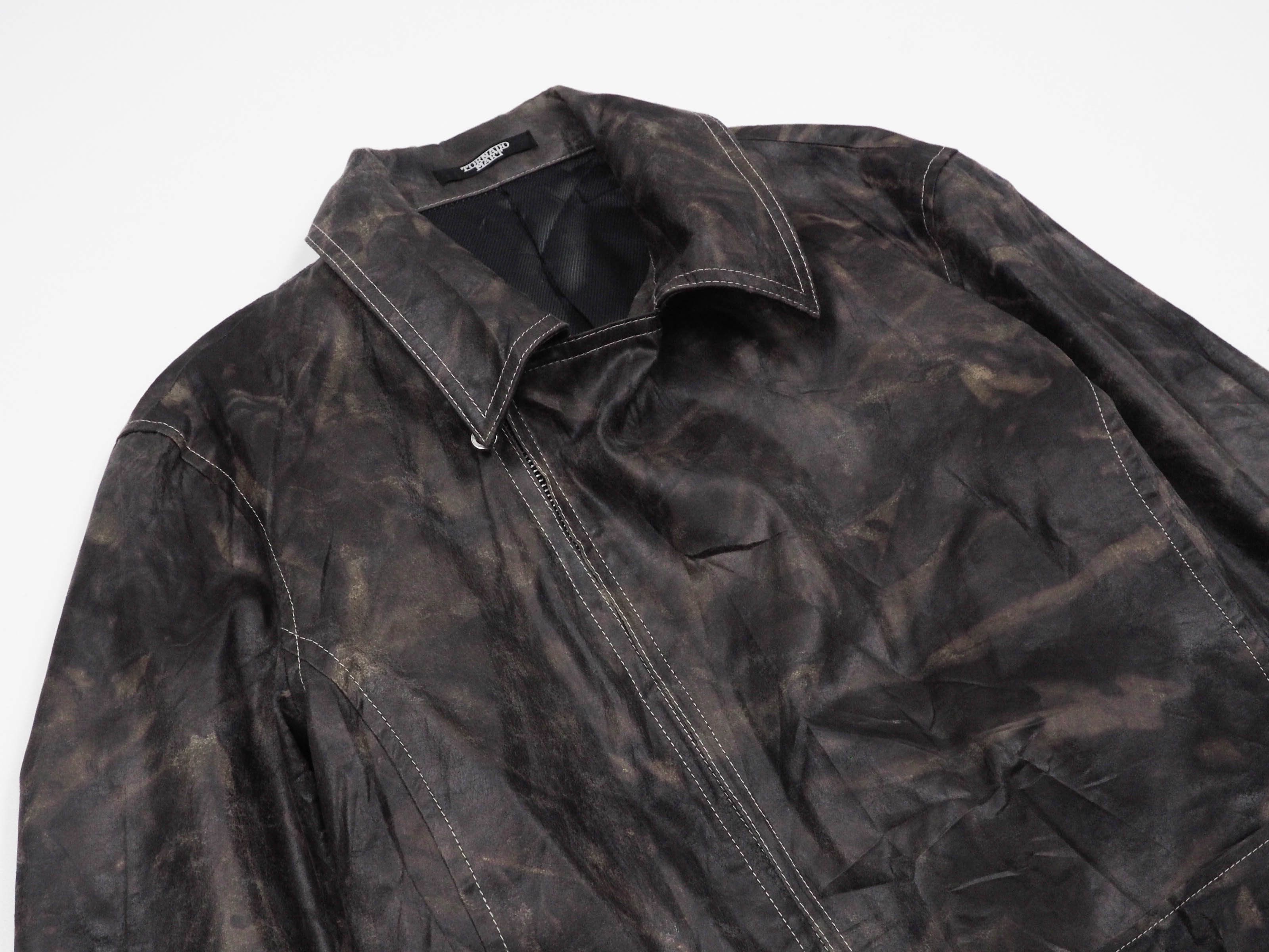 Tornado Mart Tornadomart rust leather jacket Size US L / EU 52-54 / 3 - 2 Thumbnail