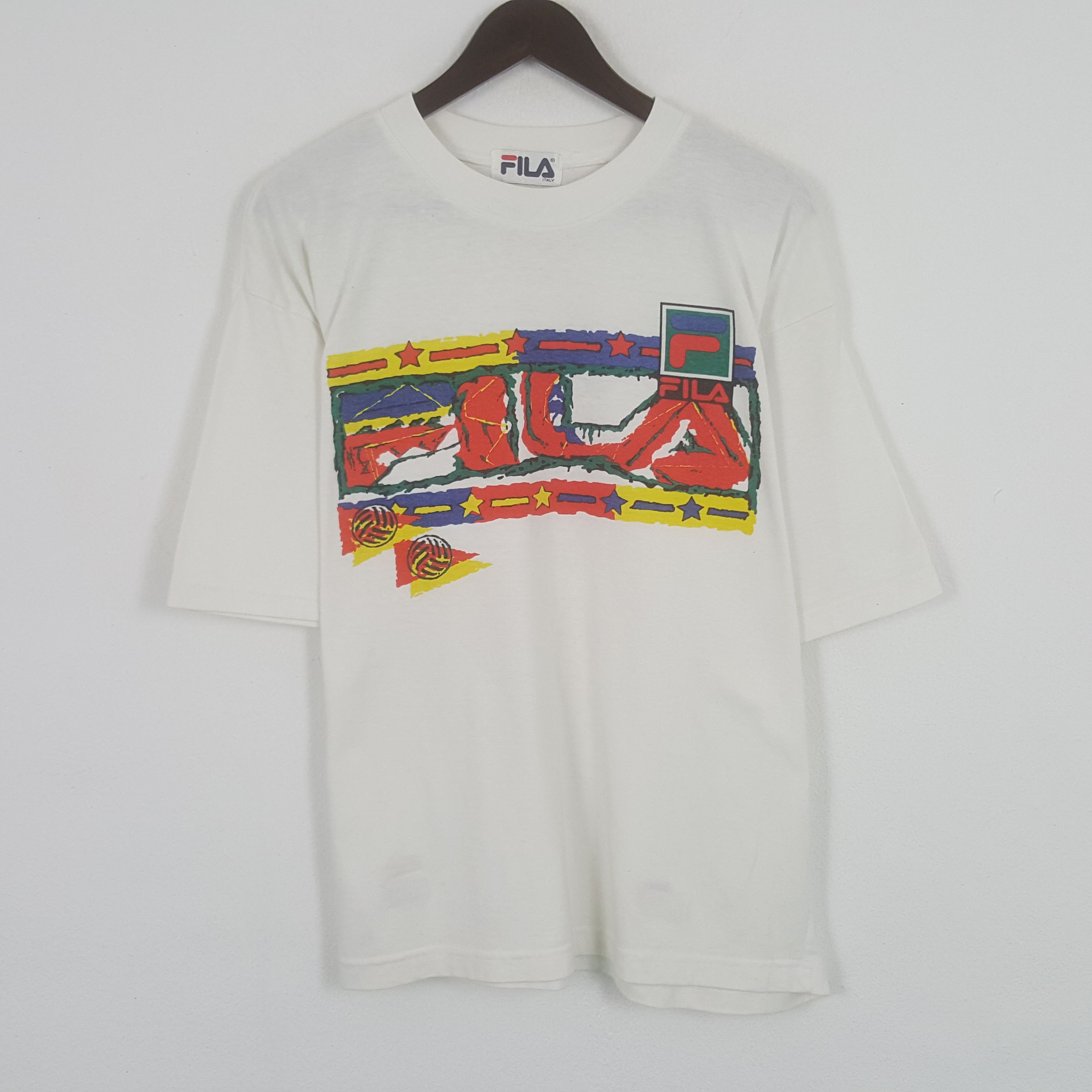 Vintage Fila Art Streetwear Tshirt