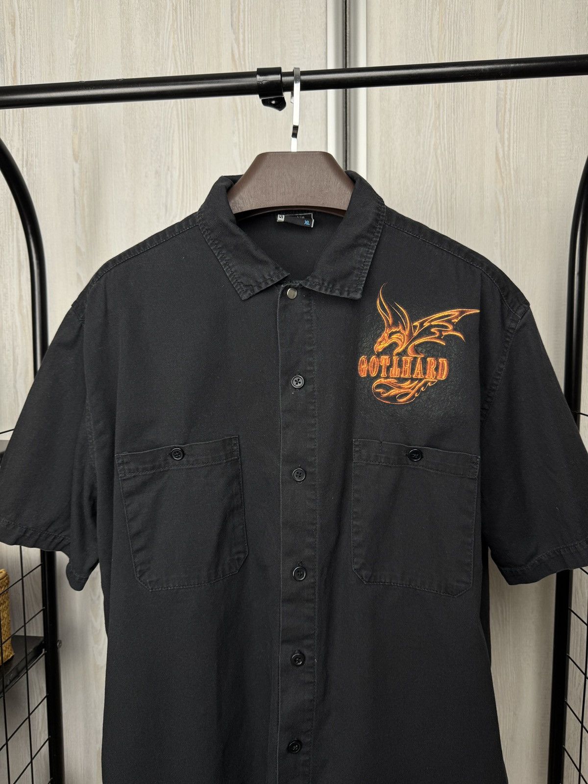 Band Tees Gotthard Firebirth vintage black short sleeve shirt Size US XL / EU 56 / 4 - 6 Thumbnail
