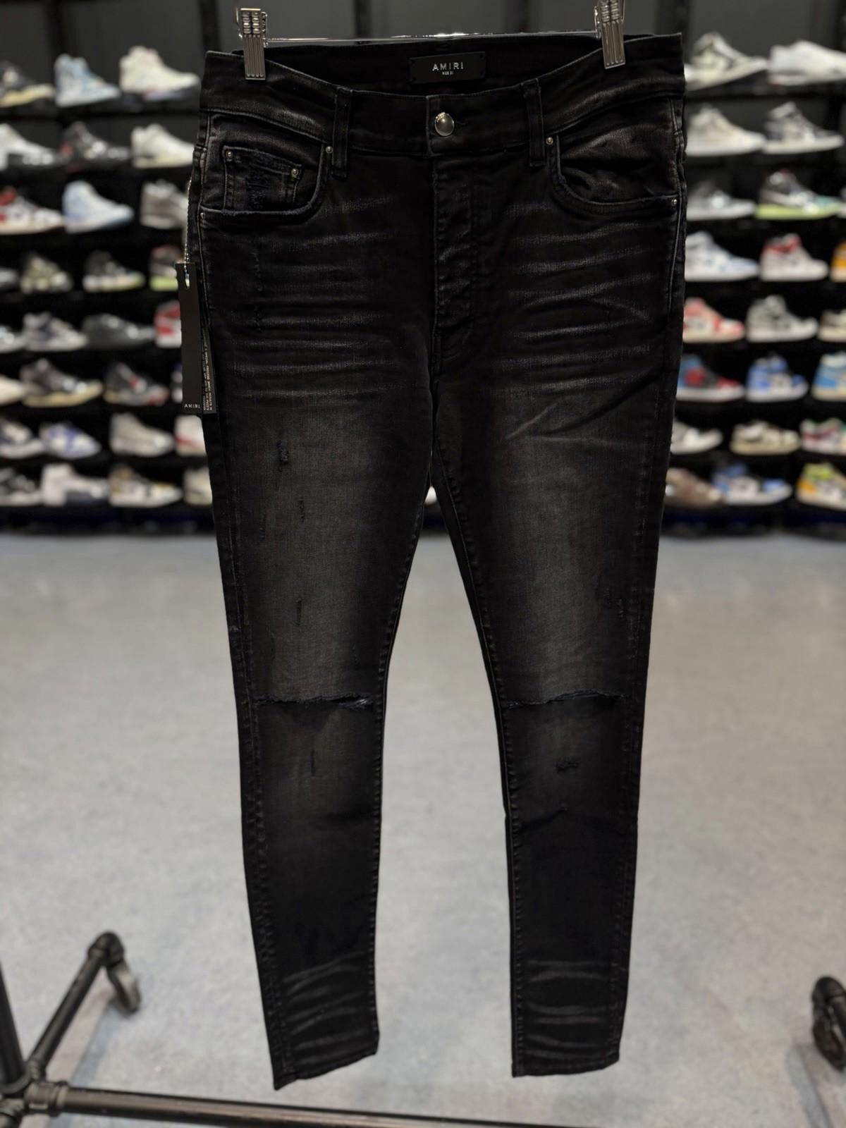 Amiri Size 31 - Amiri Slash Black Jeans 100% Authentic NEW Size US 31 - 1 Thumbnail