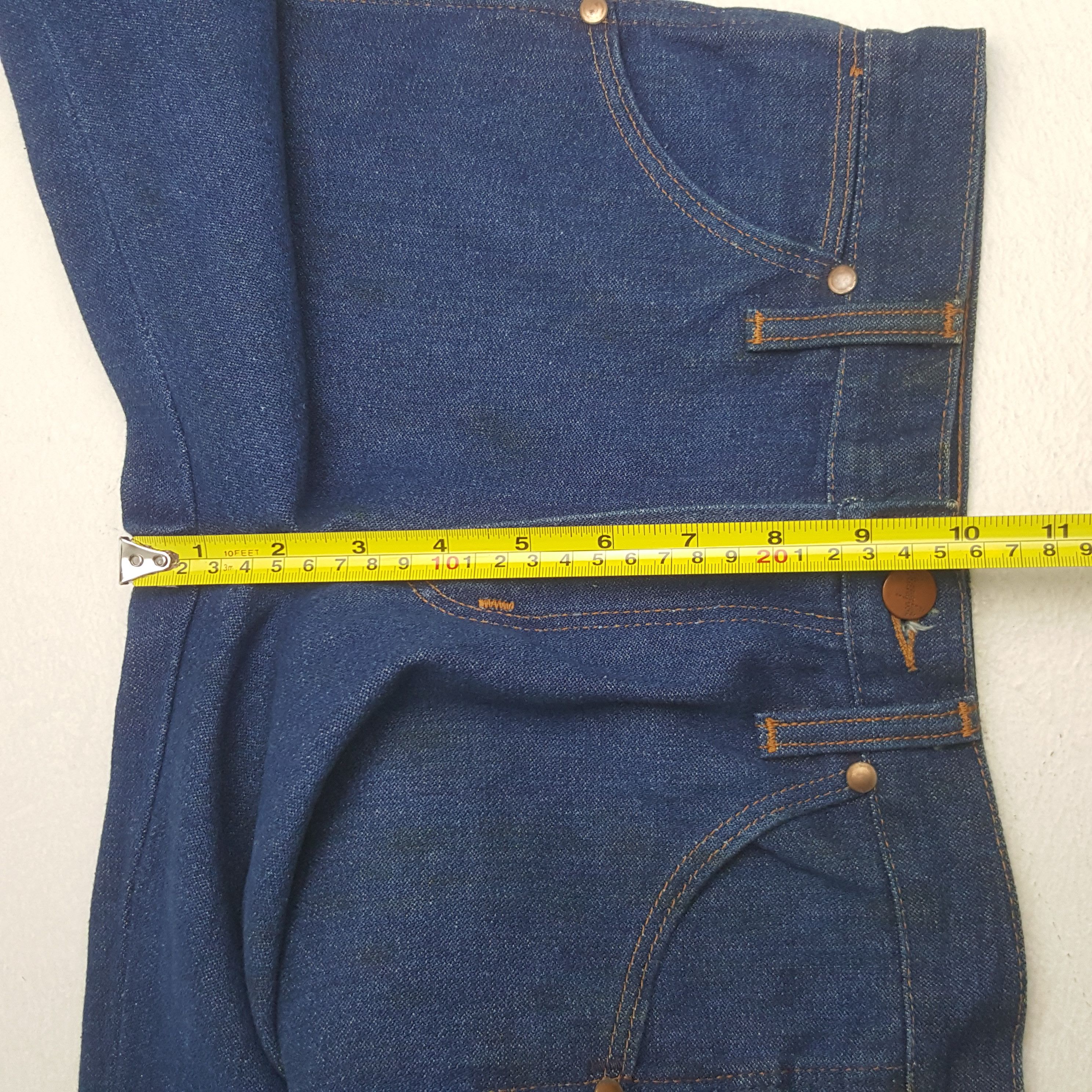 Wrangler Vintage Wrangler USA 401 SNVR Denim Jeans Size 24" / US 00 / IT 34 - 8 Thumbnail