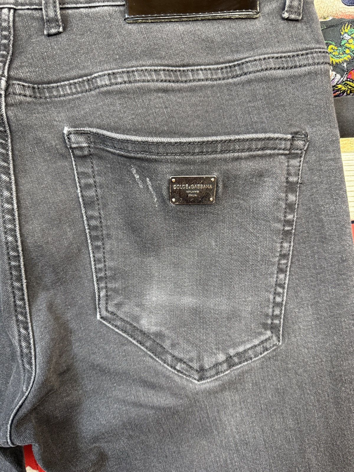 Dolce & Gabbana Vintage Dolce Gabbana Skinny Jeans Flared Slim Avant Garde Size 24" / US 00 / IT 34 - 10 Thumbnail