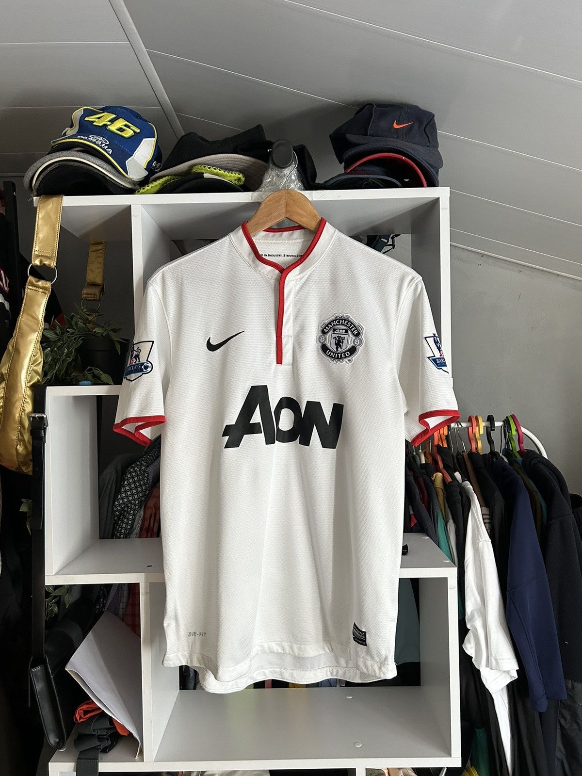 Nike Nike 2012-14 Manchester United Away Shirt Buttner #28 Size US M / EU 48-50 / 2 - 8 Thumbnail