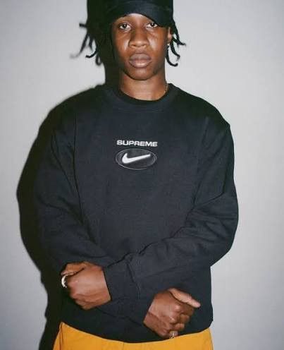 Nike × Supreme Supreme Nike Jewel Crewneck Size US M / EU 48-50 / 2 - 3 Thumbnail