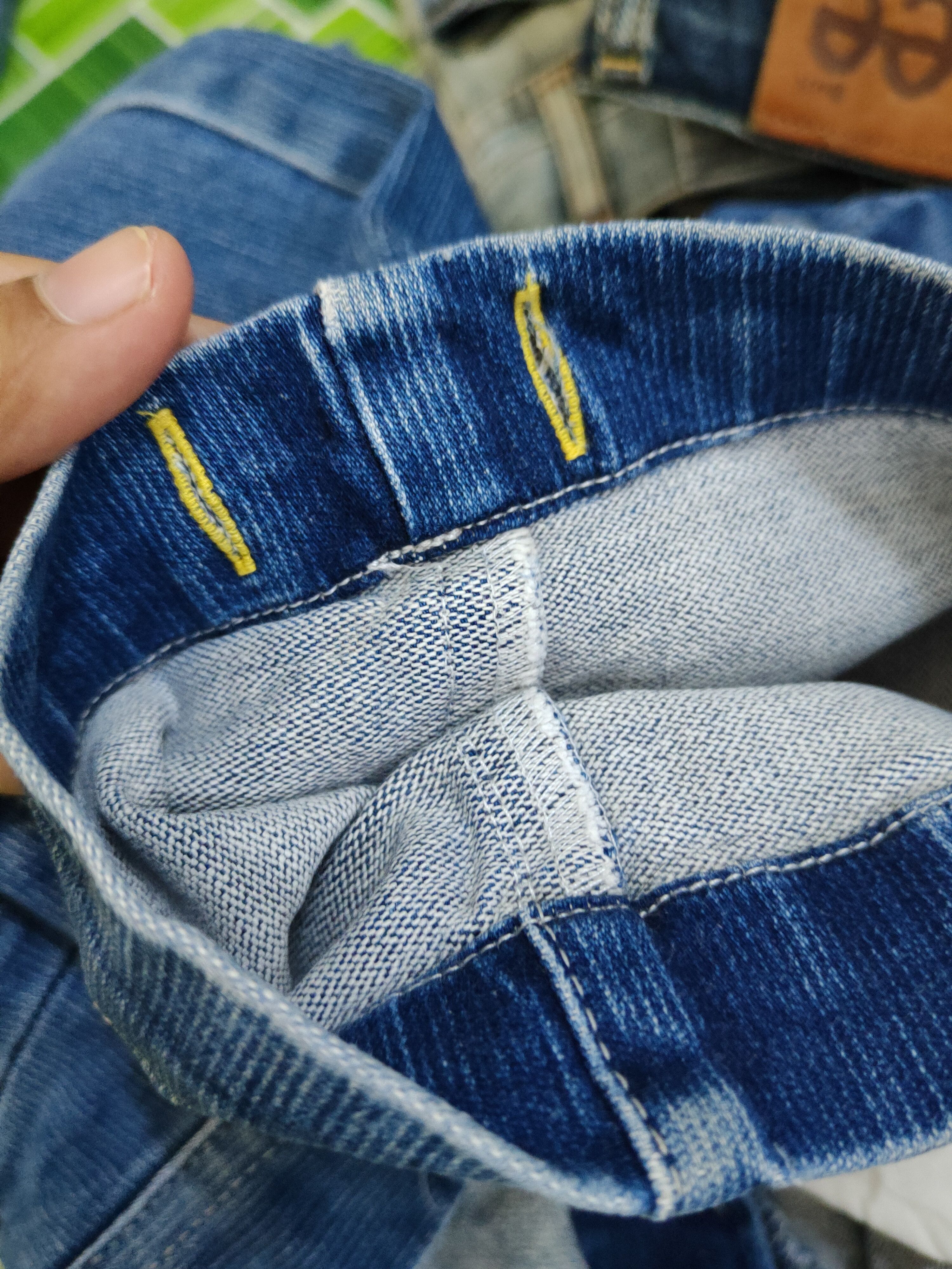 Japanese Brand Toraichi Blue Distressed Ripped Jeans #W2071 Size US 33 - 12 Thumbnail