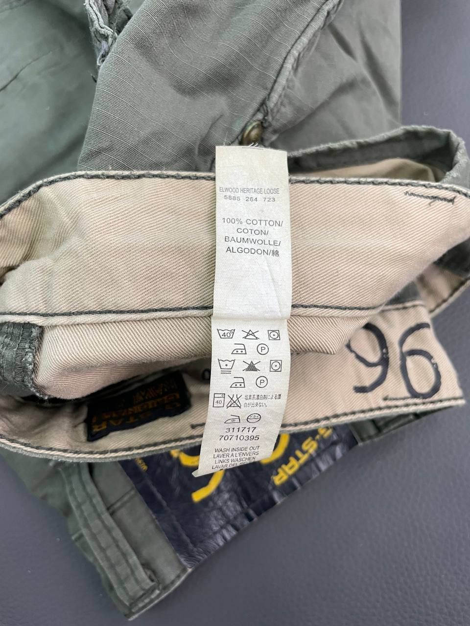G-Star Vintage pants G Star Raw 96 denim baggy flared Japan Elewood Size US 32 / EU 48 - 10 Thumbnail