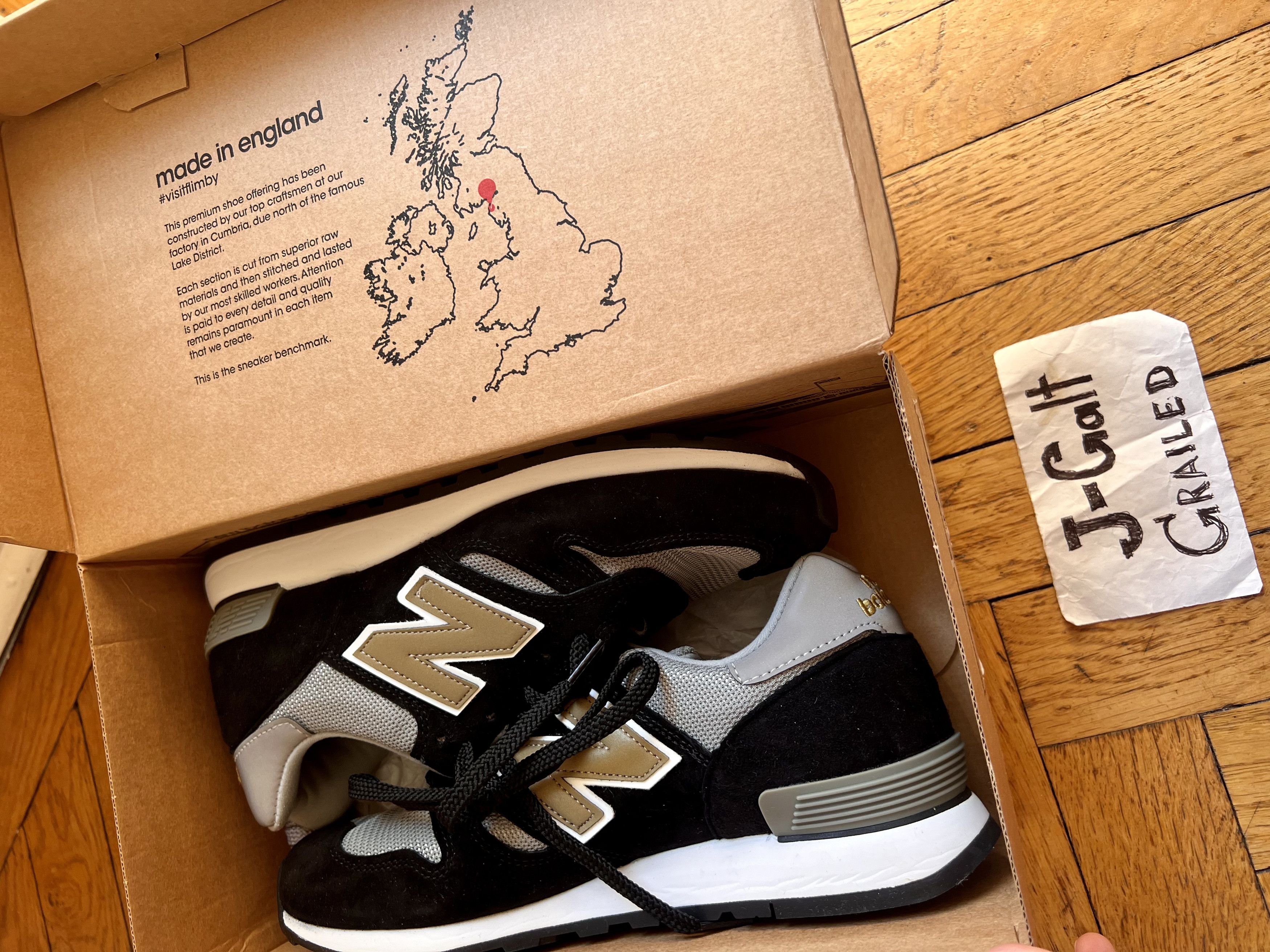 New Balance Made in England NB Classics Size US 7.5 / EU 40-41 - 1 Thumbnail