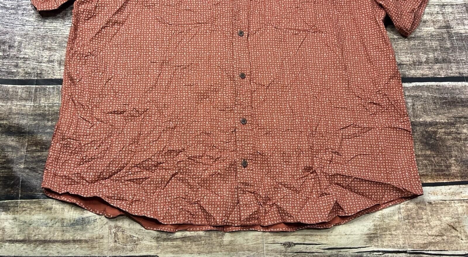 L.L. Bean LL Bean Shirt Mens 2XL Lakewashed Camp Stretch Geometric Size US XXL / EU 58 / 5 - 5 Thumbnail