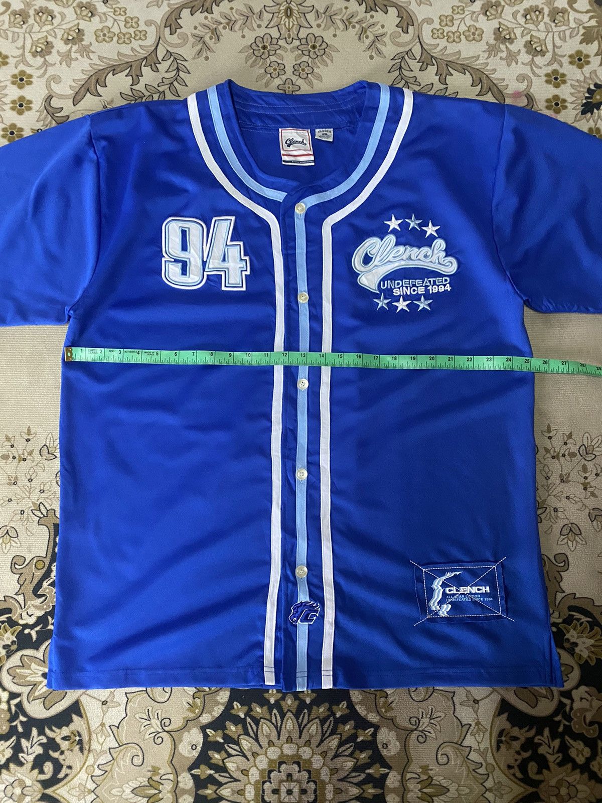 Clench 🔥RARE🔥🔥Vintage Clench Undefeated Jersey Size US XL / EU 56 / 4 - 9 Thumbnail