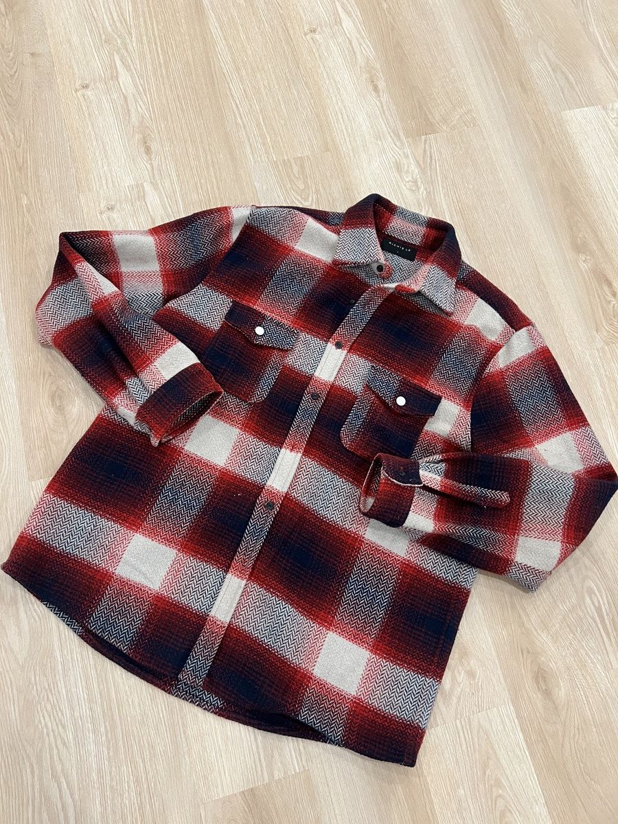 Richie Le Collection Richie Le Red Flannel Size US XL / EU 56 / 4 - 1 Thumbnail