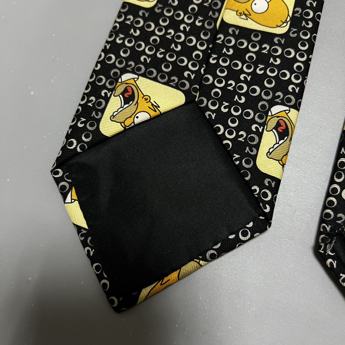 The Simpsons × Vintage Mens Vintage The Simpsons Homer Tie 00s Size ONE SIZE - 18 Thumbnail