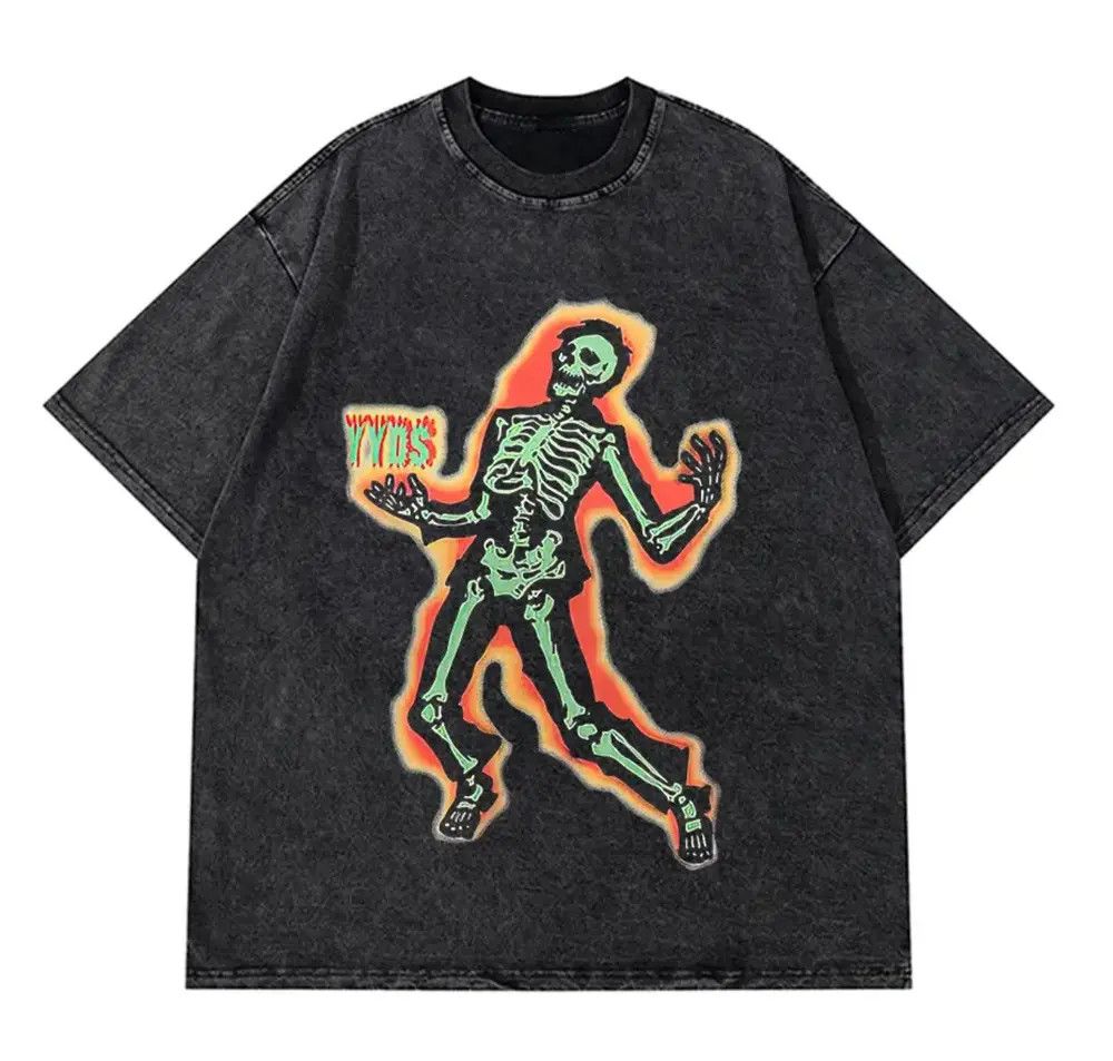 Japanese Brand Classic Faded Bone Tshirt Size US XXL / EU 58 / 5 - 1 Thumbnail